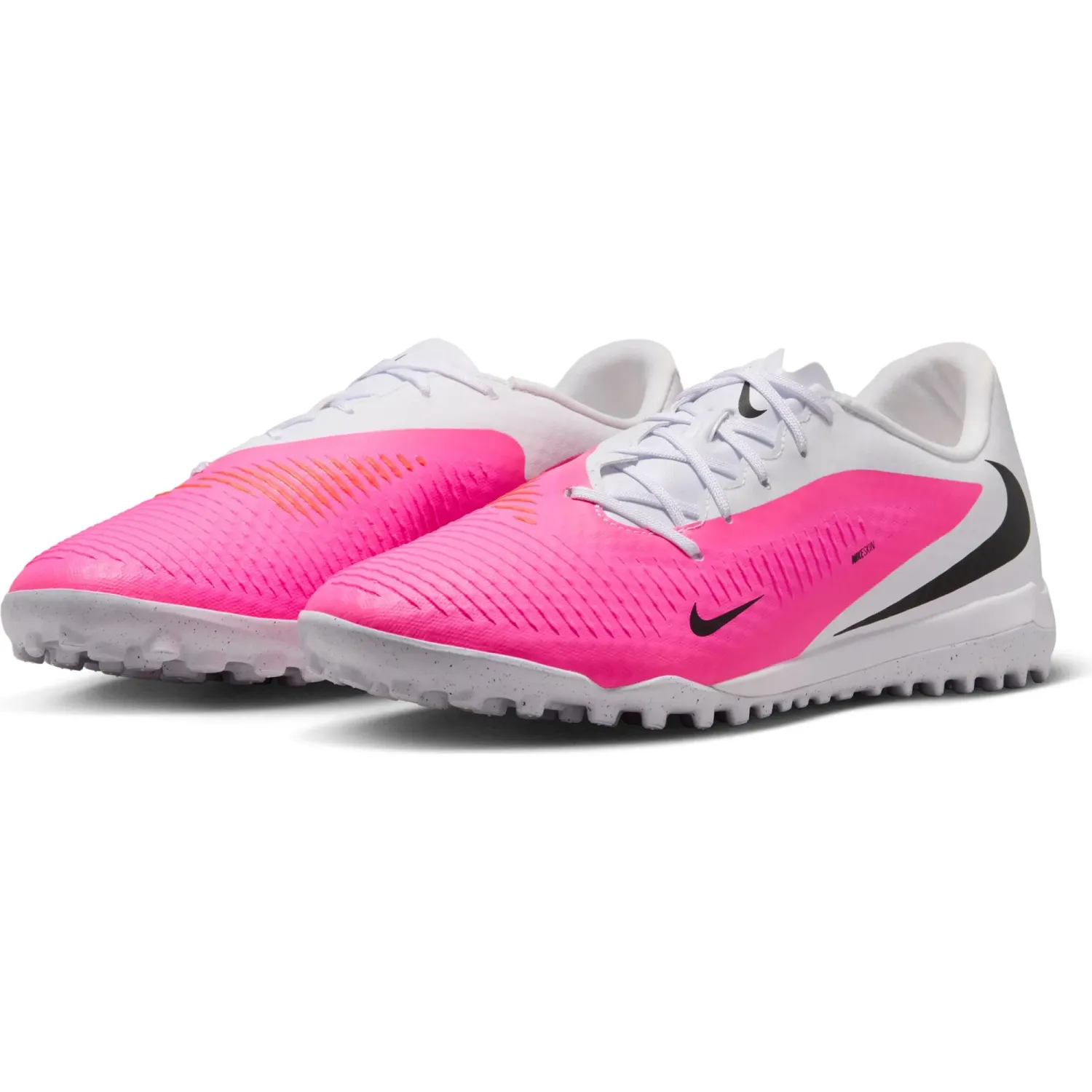 Nike Zapatillas Nike De Futbol Unisex Phantom 6 Low Acad Tf T color blanco / fucsia | Platanitos