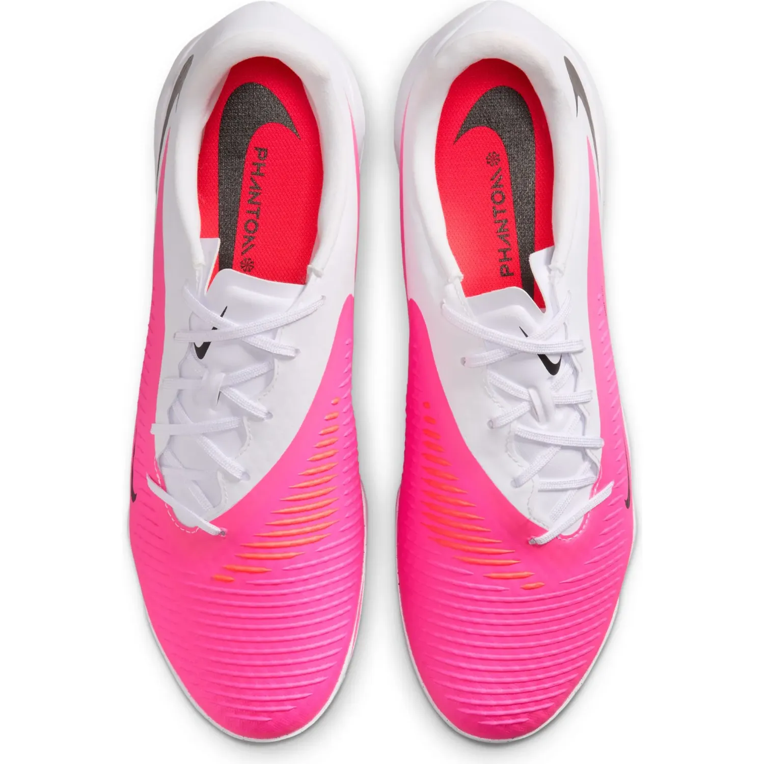 Nike Zapatillas Nike De Futbol Unisex Phantom 6 Low Acad Tf T color blanco / fucsia | Platanitos