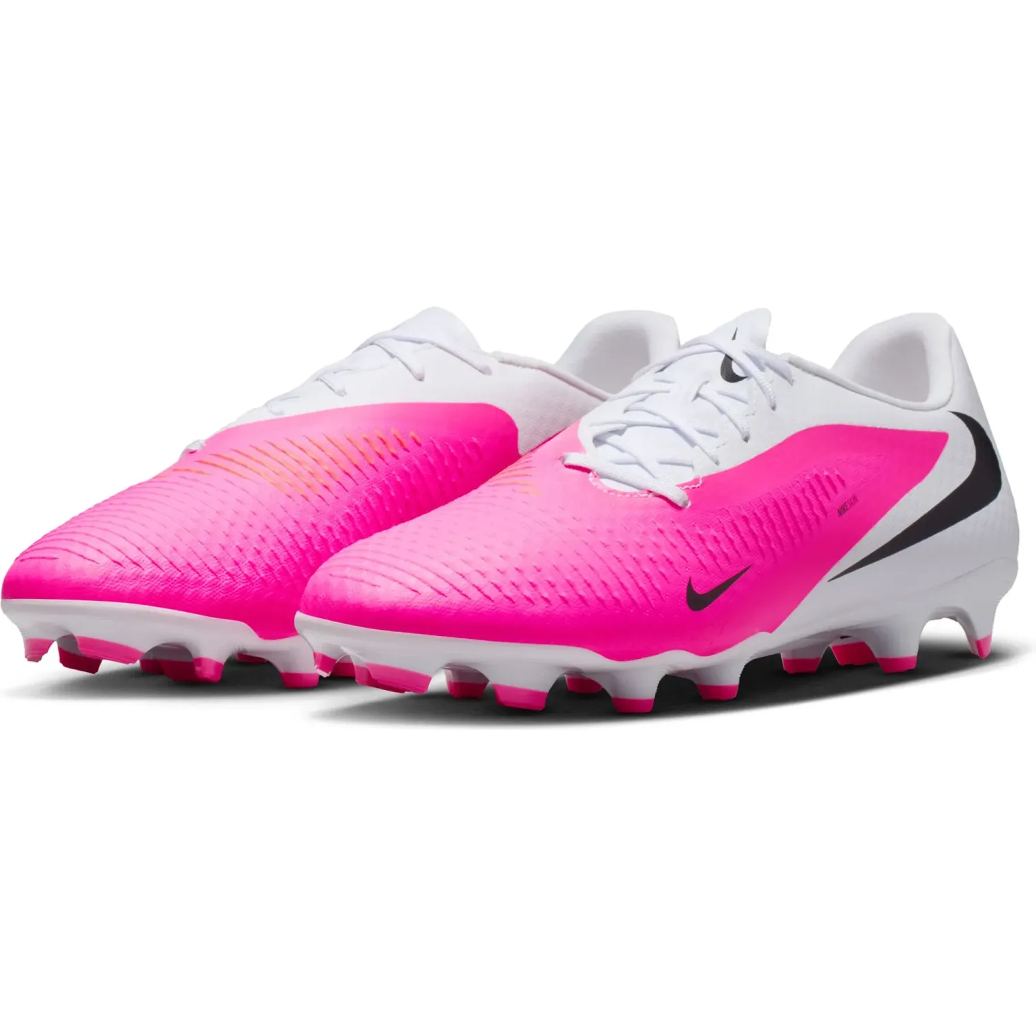 Nike Zapatillas Nike De Futbol Unisex Phantom 6 Low Acad Fg/Mg T color blanco / fucsia | Platanitos