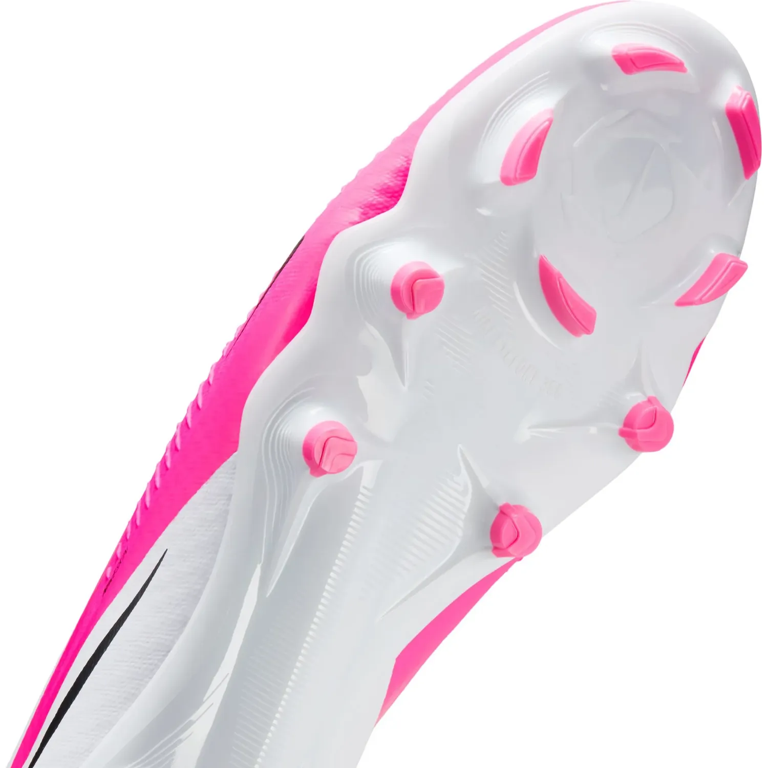 Nike Zapatillas Nike De Futbol Unisex Phantom 6 Low Acad Fg/Mg T color blanco / fucsia | Platanitos