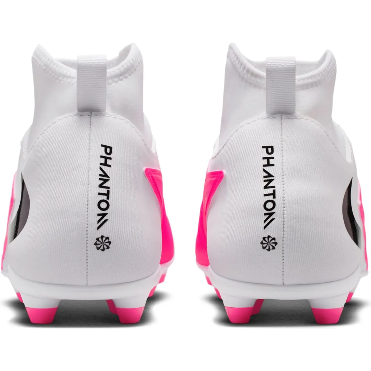 Zapatillas Nike De Futbol Unisex Phantom 6 High Club Fg/Mg T color blanco / fucsia | Platanitos