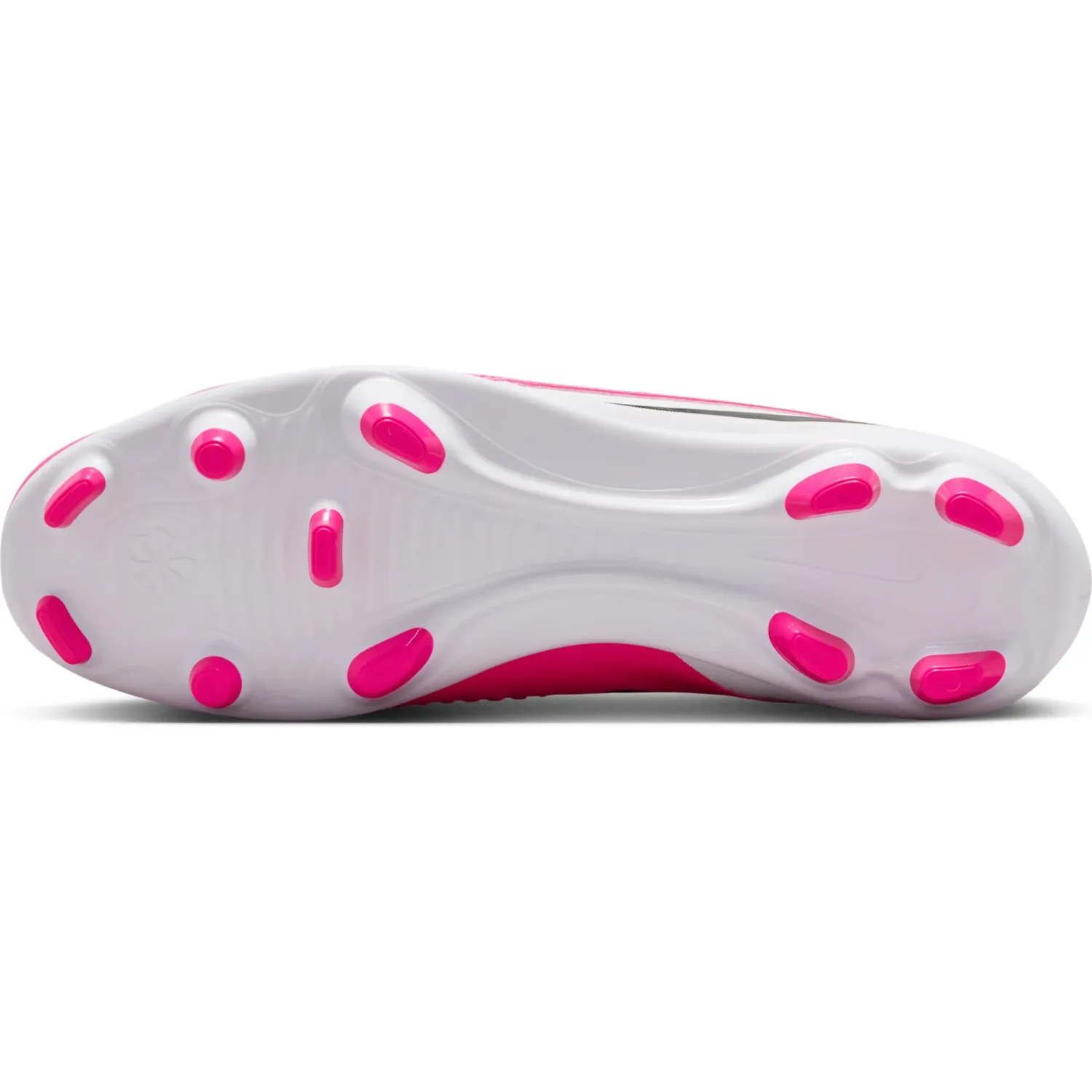 Zapatillas Nike De Futbol Unisex Phantom 6 Low Club Fg/Mg T color blanco / fucsia | Platanitos