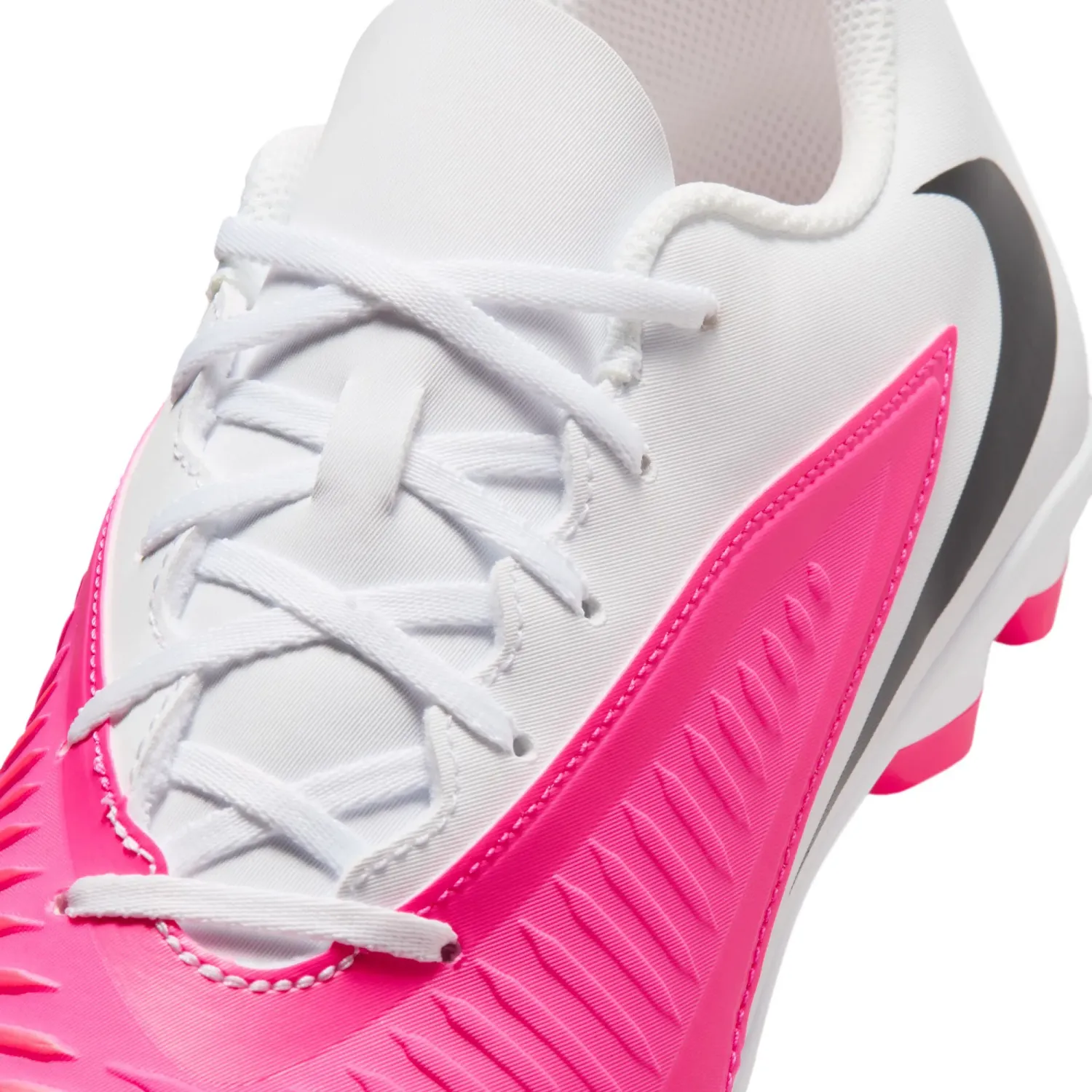Zapatillas Nike De Futbol Unisex Phantom 6 Low Club Fg/Mg T color blanco / fucsia | Platanitos