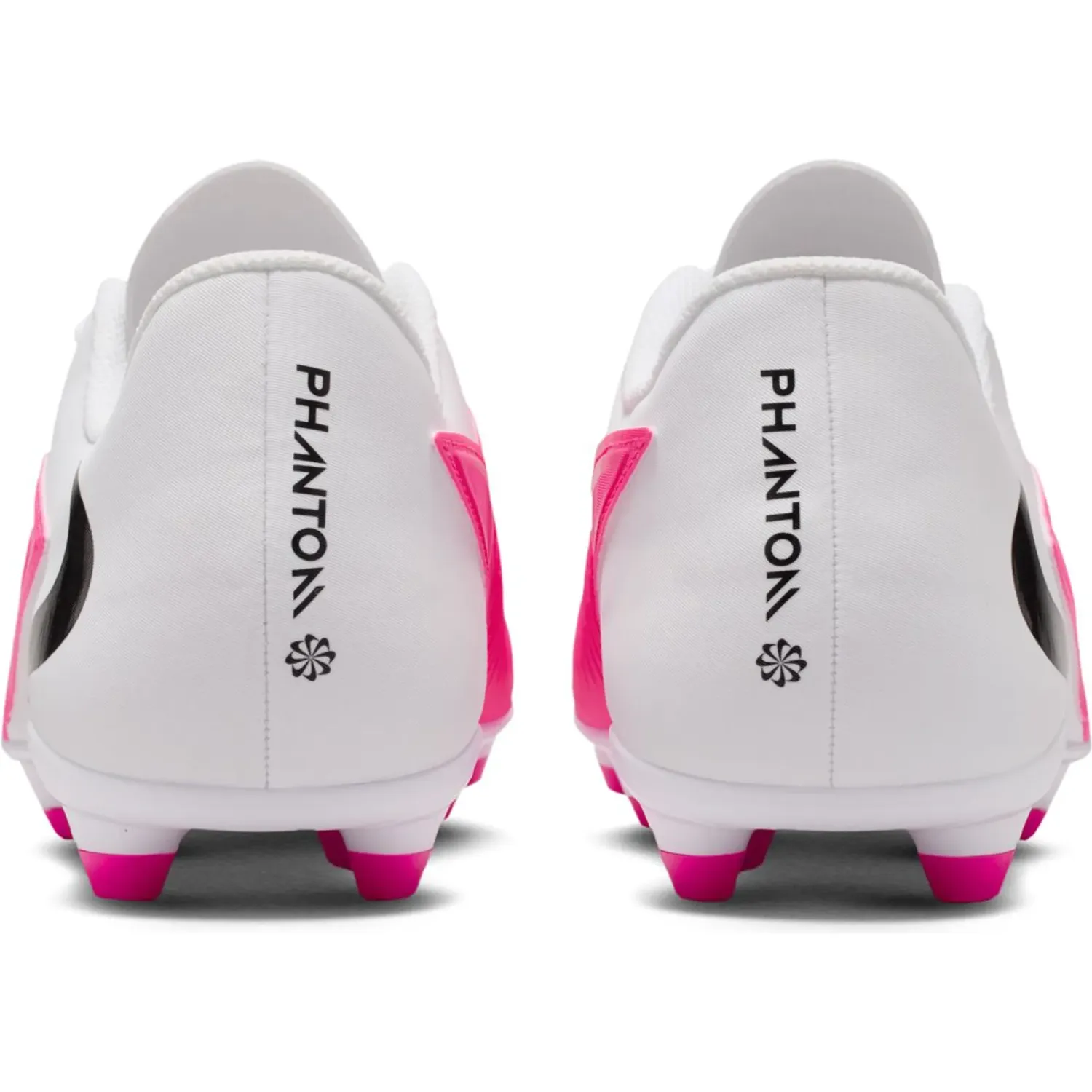 Zapatillas Nike De Futbol Unisex Phantom 6 Low Club Fg/Mg T color blanco / fucsia | Platanitos