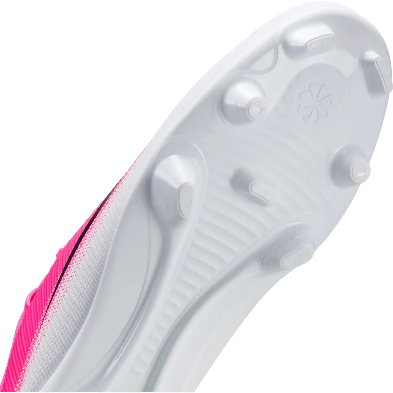 Zapatillas Nike De Futbol Unisex Vapor 17 Club Fg/Mg T color fucsia / blanco | Platanitos