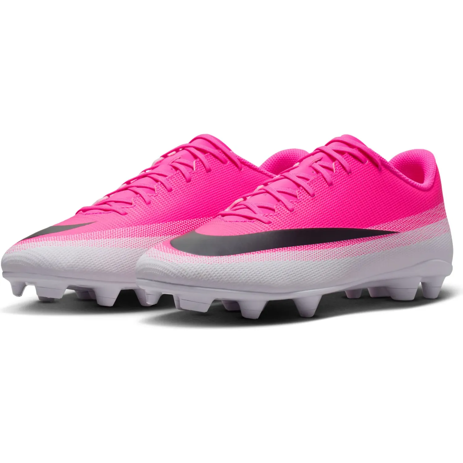 Zapatillas Nike De Futbol Unisex Vapor 17 Club Fg/Mg T color fucsia / blanco | Platanitos
