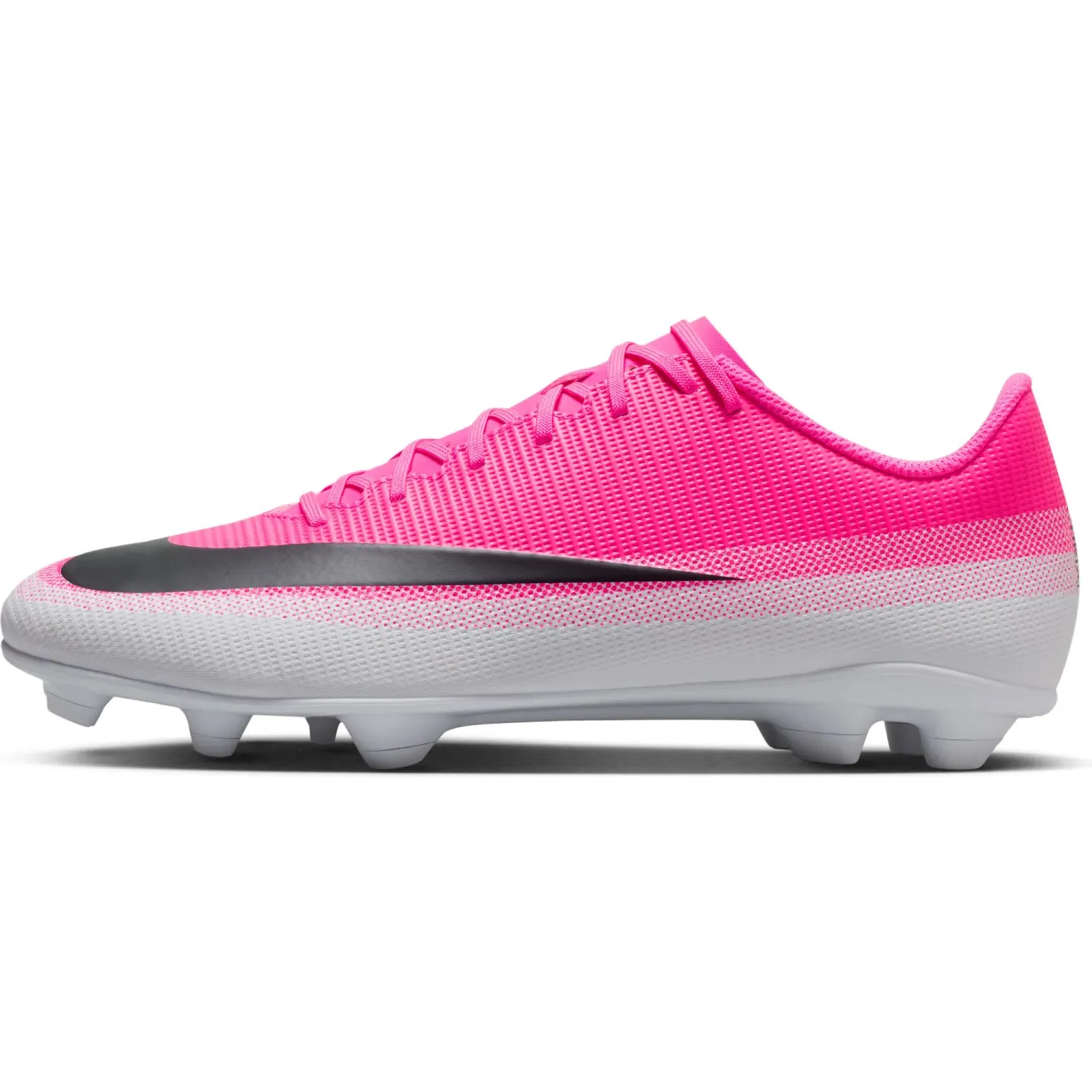 Zapatillas Nike De Futbol Unisex Vapor 17 Club Fg/Mg T color fucsia / blanco | Platanitos