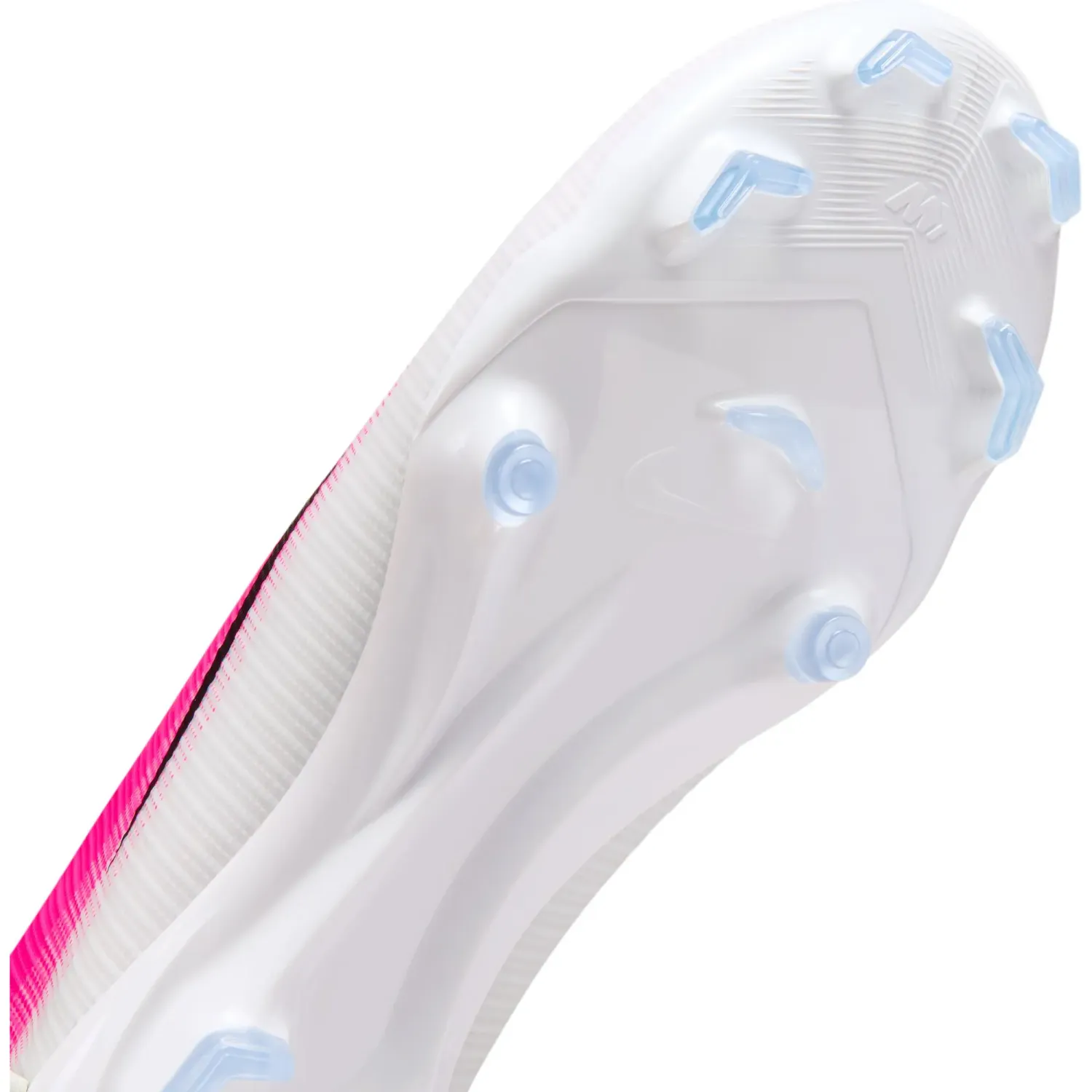 Zapatillas Nike De Futbol Unisex Vapor 17 Academy Fg/Mg T color fucsia / blanco | Platanitos