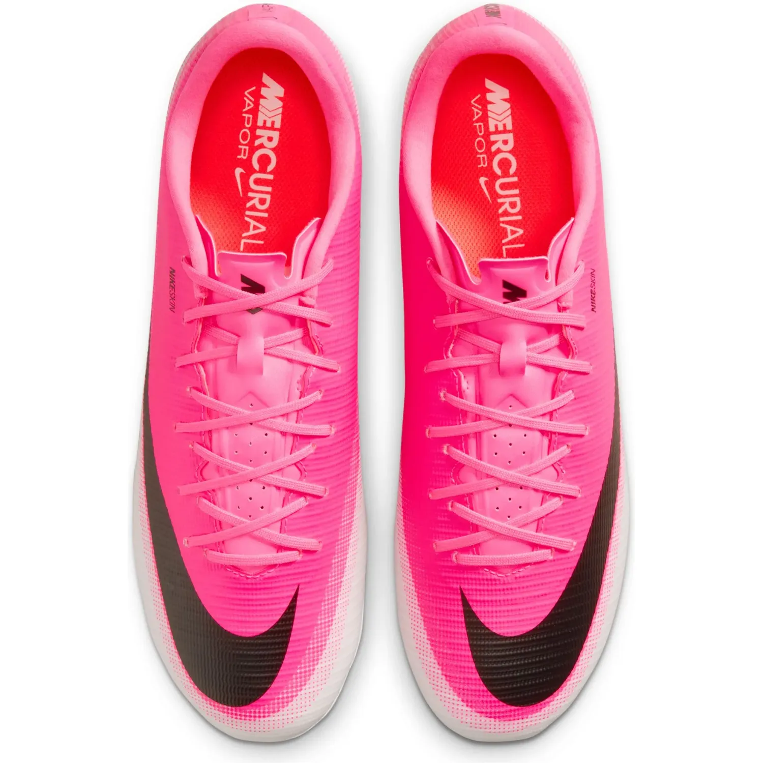 Zapatillas Nike De Futbol Unisex Vapor 17 Academy Fg/Mg T color fucsia / blanco | Platanitos