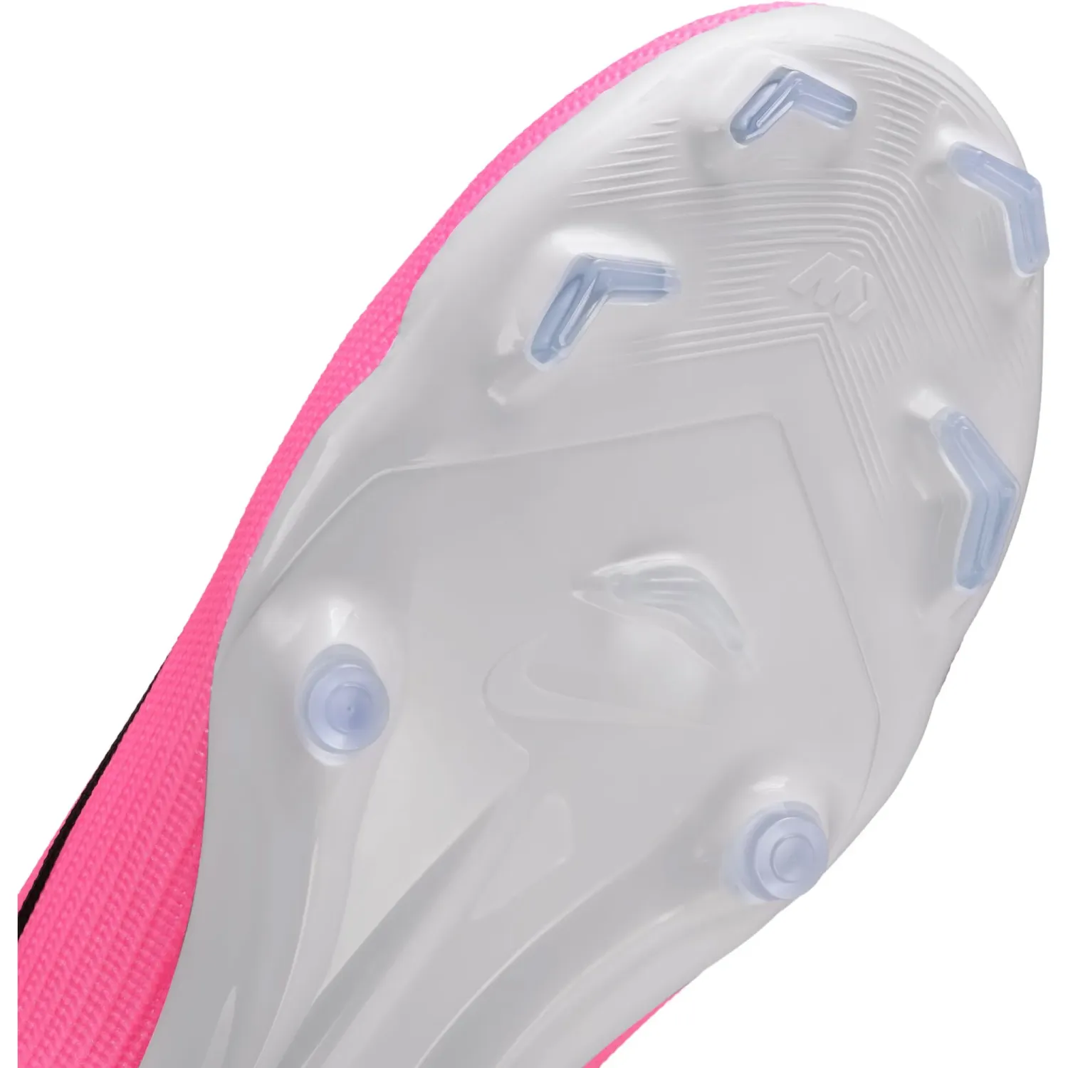 Zapatillas Nike De Futbol Unisex Superfly 11 Academy Fg/Mg T color blanco / fucsia | Platanitos