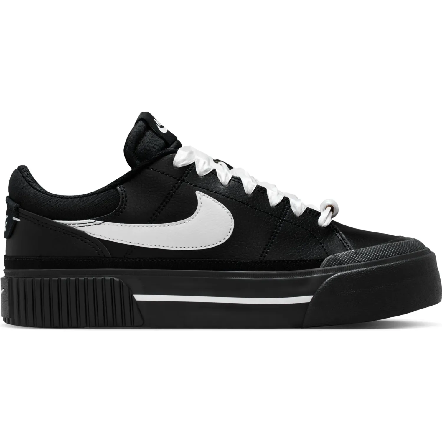 Nike Zapatillas Nike Urbanas Mujer Wmns Court Legacy Lift Le color negro | Platanitos