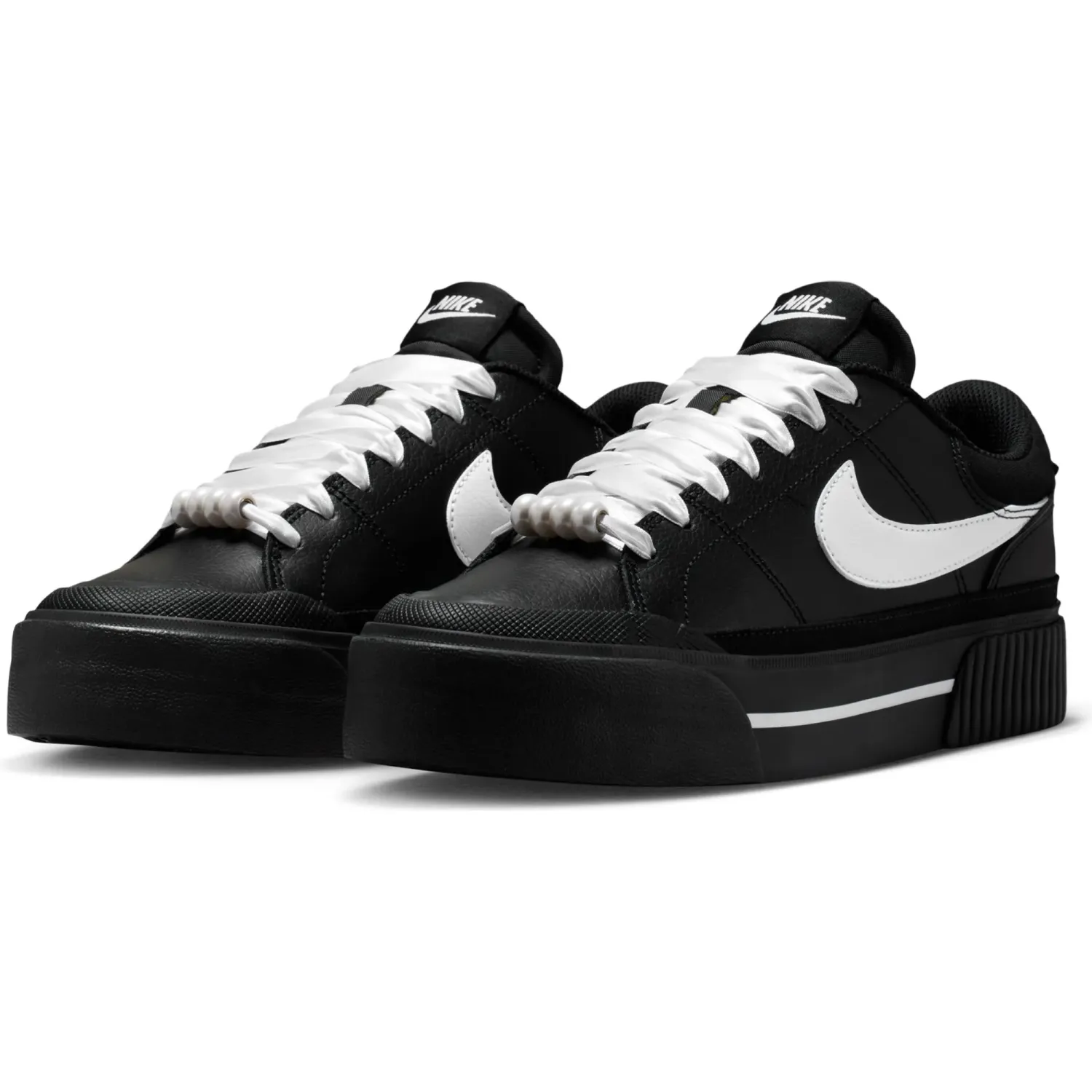 Nike Zapatillas Nike Urbanas Mujer Wmns Court Legacy Lift Le color negro | Platanitos
