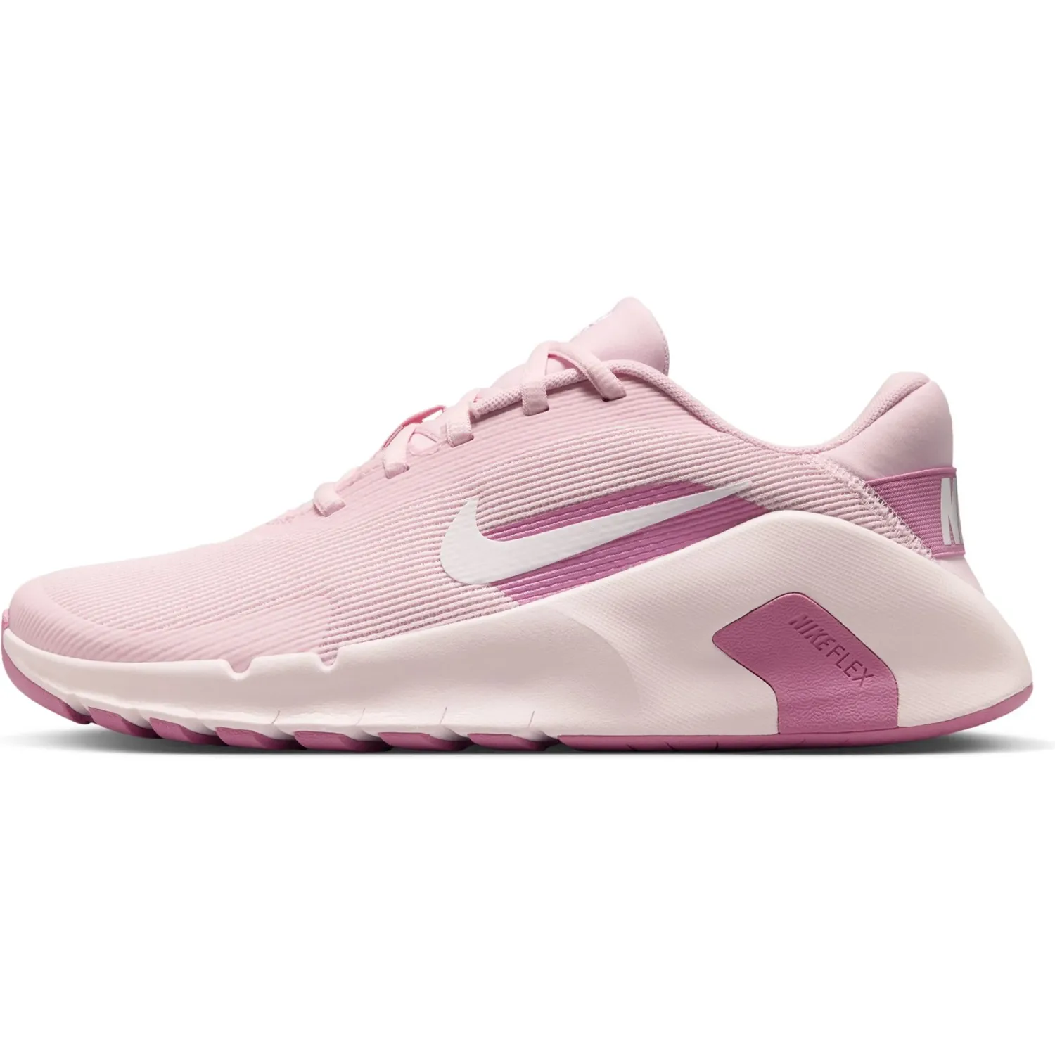 Zapatillas Nike Training Mujer Flex Train color rosa | Platanitos