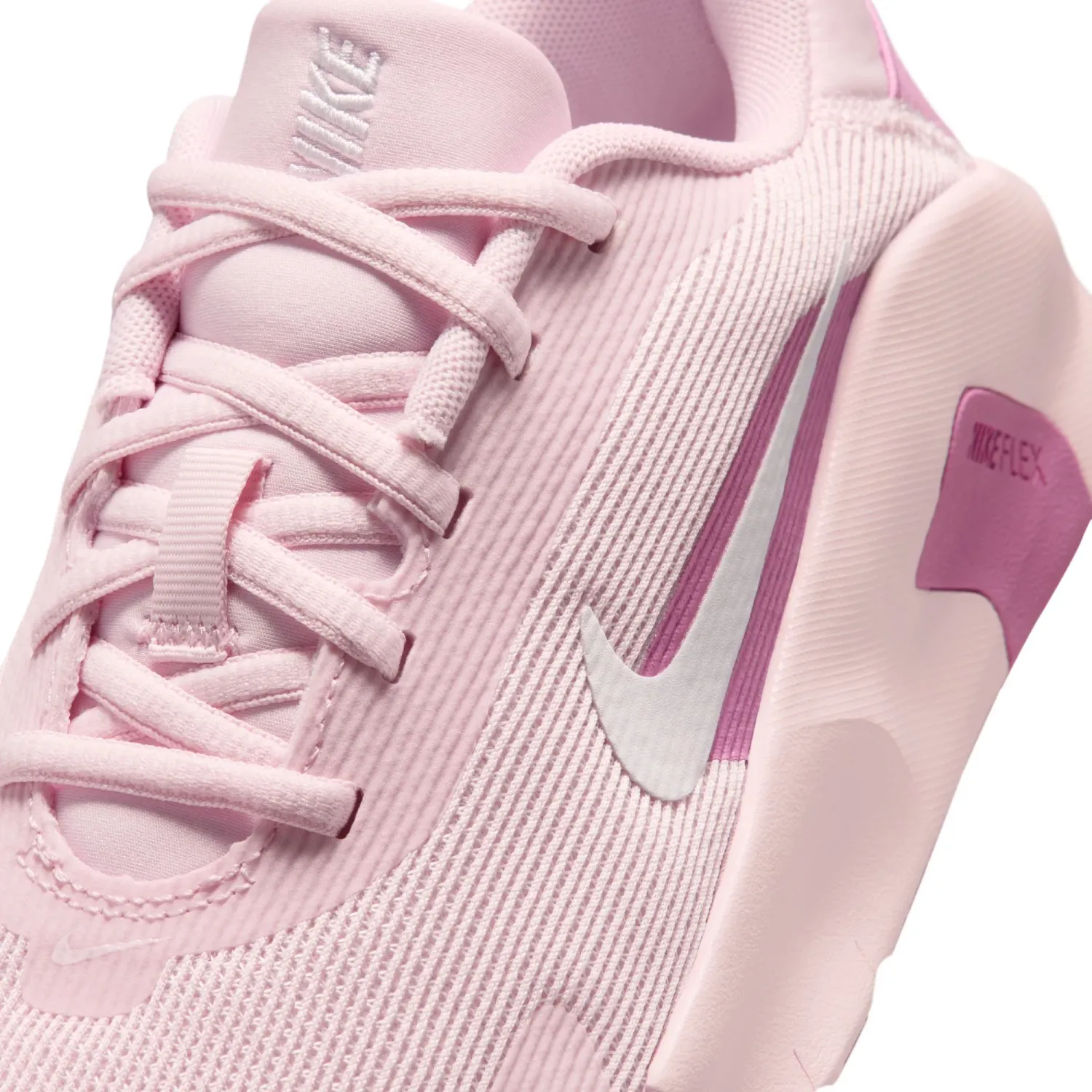 Zapatillas Nike Training Mujer Flex Train color rosa | Platanitos