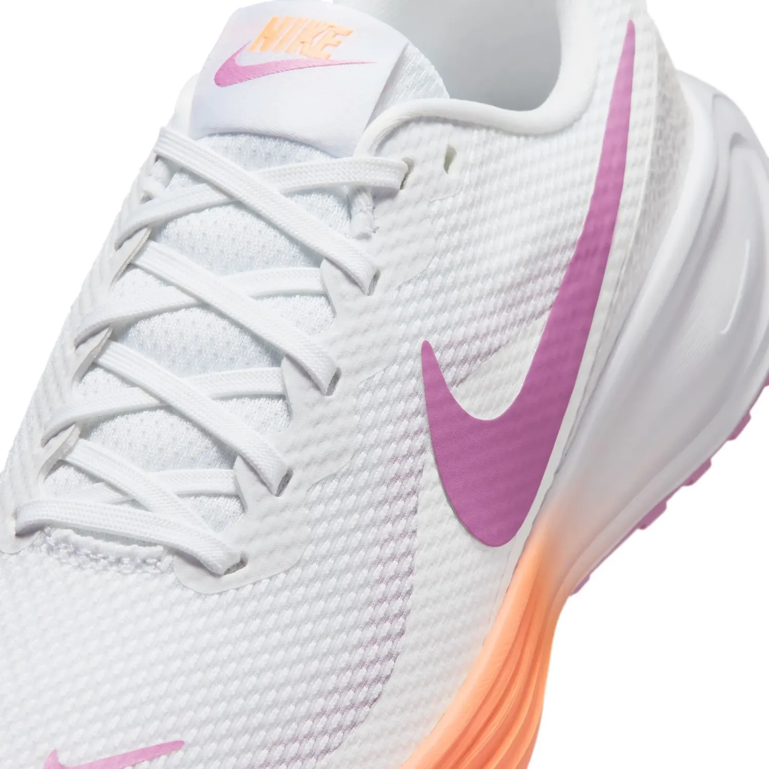 Nike Zapatillas Nike Running Mujer Revolution 8 color blanco | Platanitos