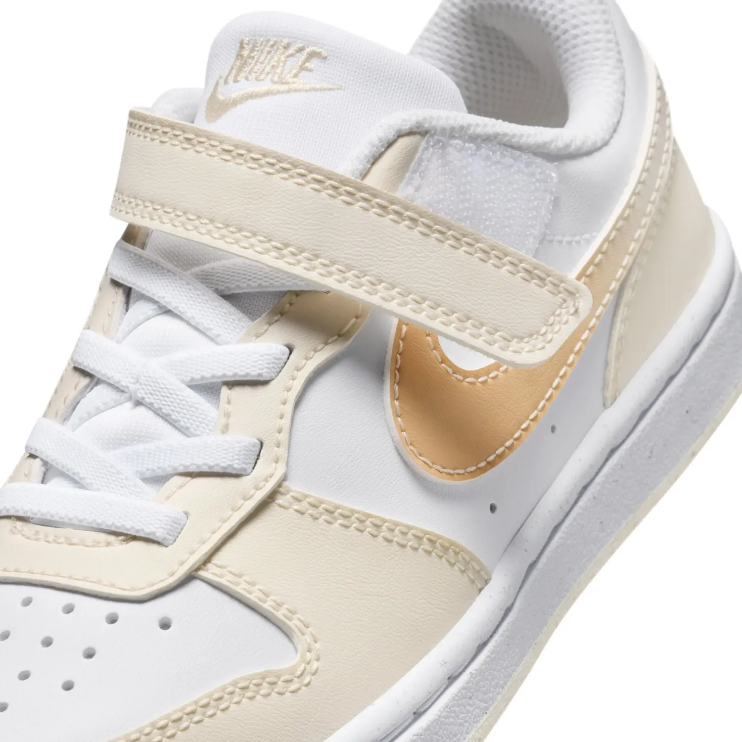 Nike Zapatillas Nike Urbanas Niños Court Borough Low Bball Bpv color blanco | Platanitos