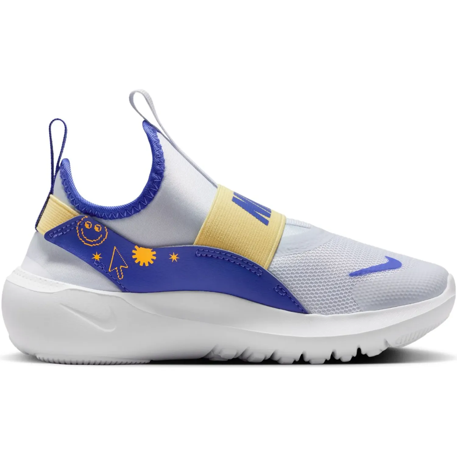 Zapatillas Nike Urbanas Niños Flex Runner 4 Se Ps color gris | Platanitos