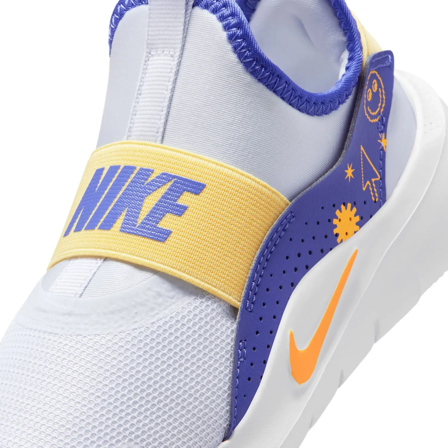 Zapatillas Nike Urbanas Niños Flex Runner 4 Se Ps color gris | Platanitos