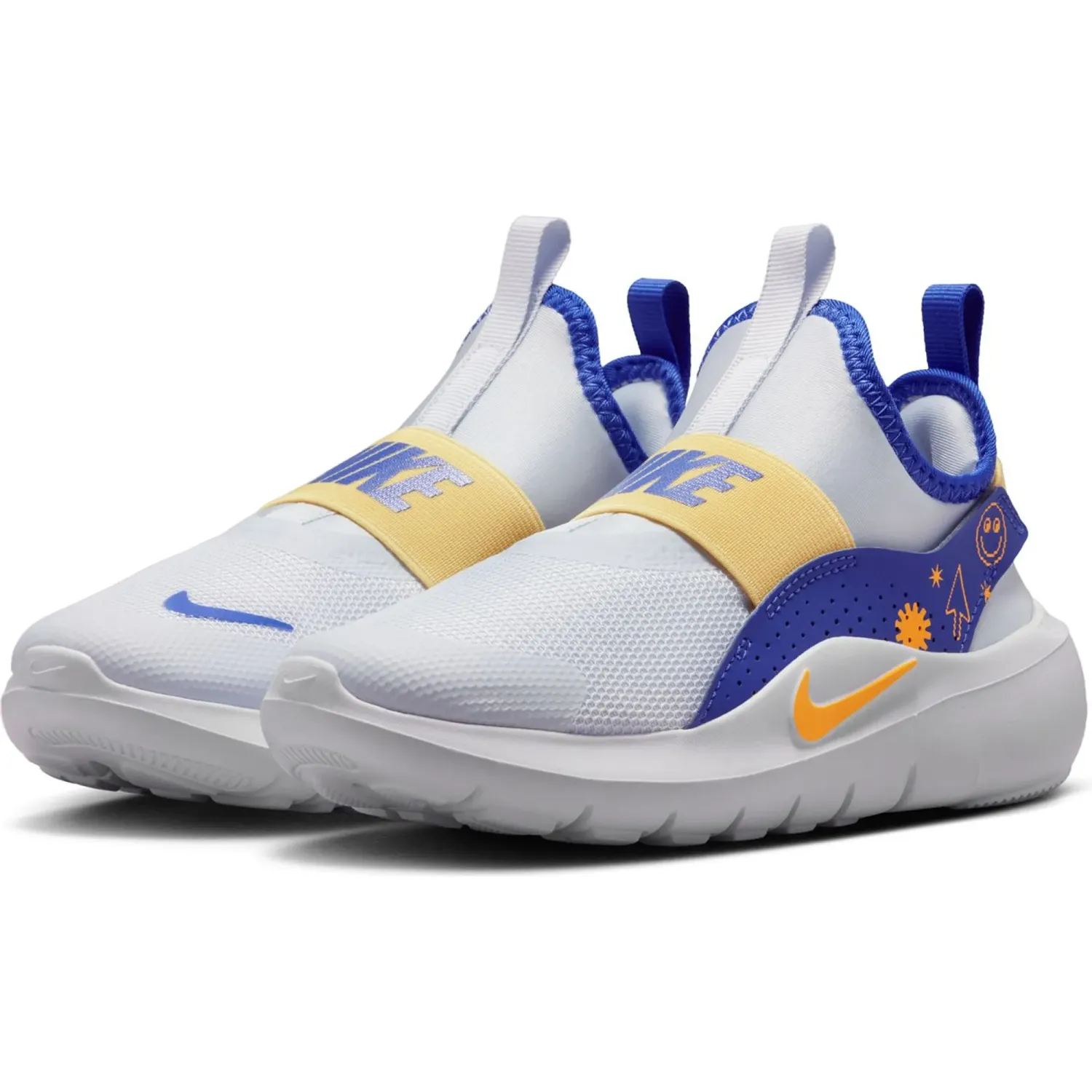 Zapatillas Nike Urbanas Niños Flex Runner 4 Se Ps color gris | Platanitos