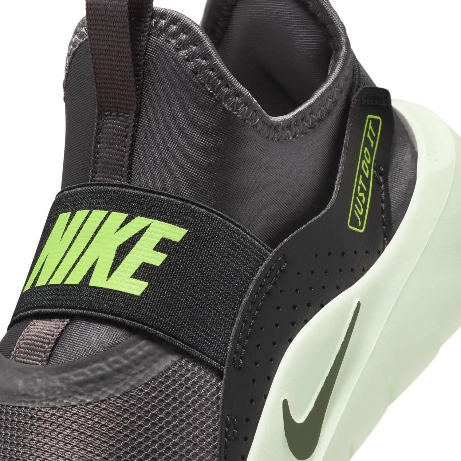 Nike Zapatillas Nike Running Niños Flex Runner 4 color negro | Platanitos