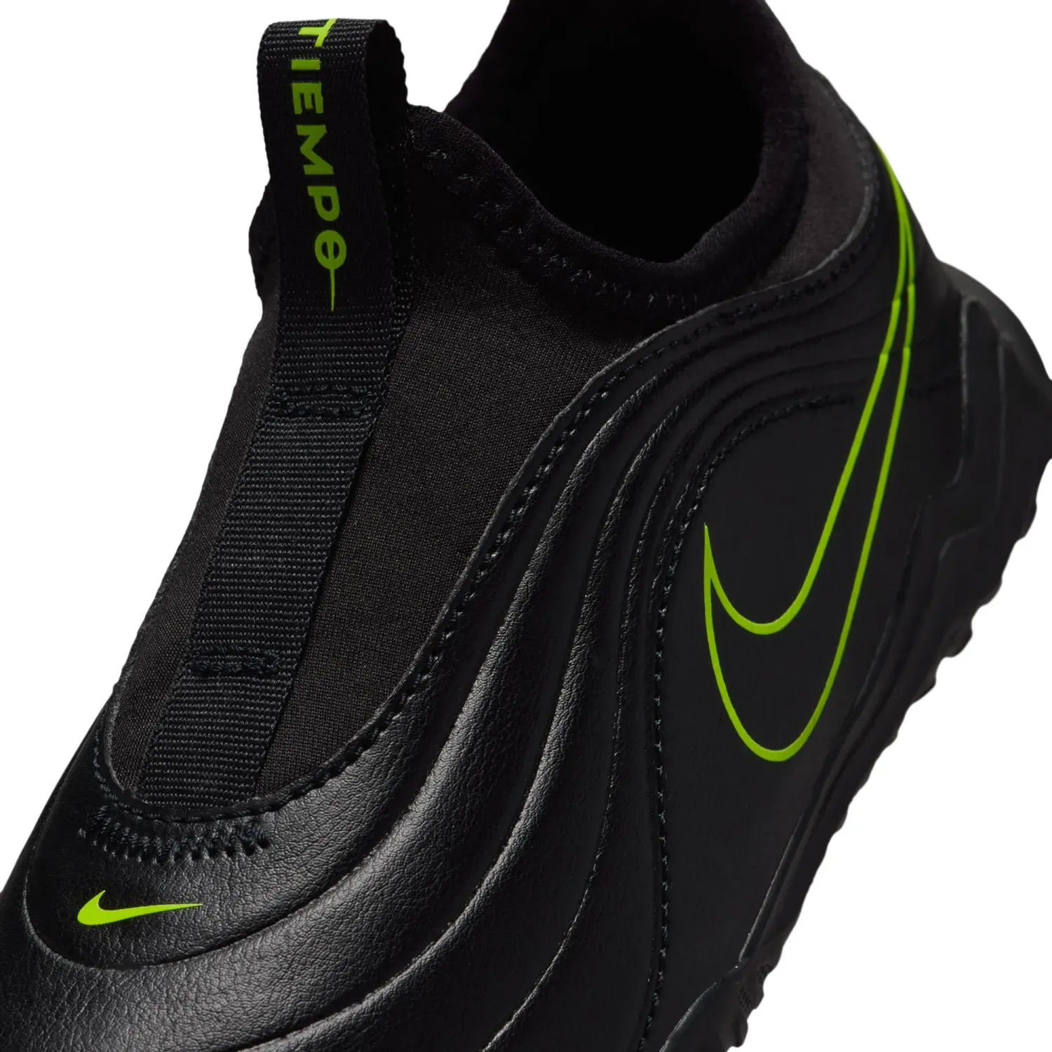 Nike Zapatillas Nike De Futbol Juvenil Jr Tiempo Maestro Flex Tf Ps color negro | Platanitos
