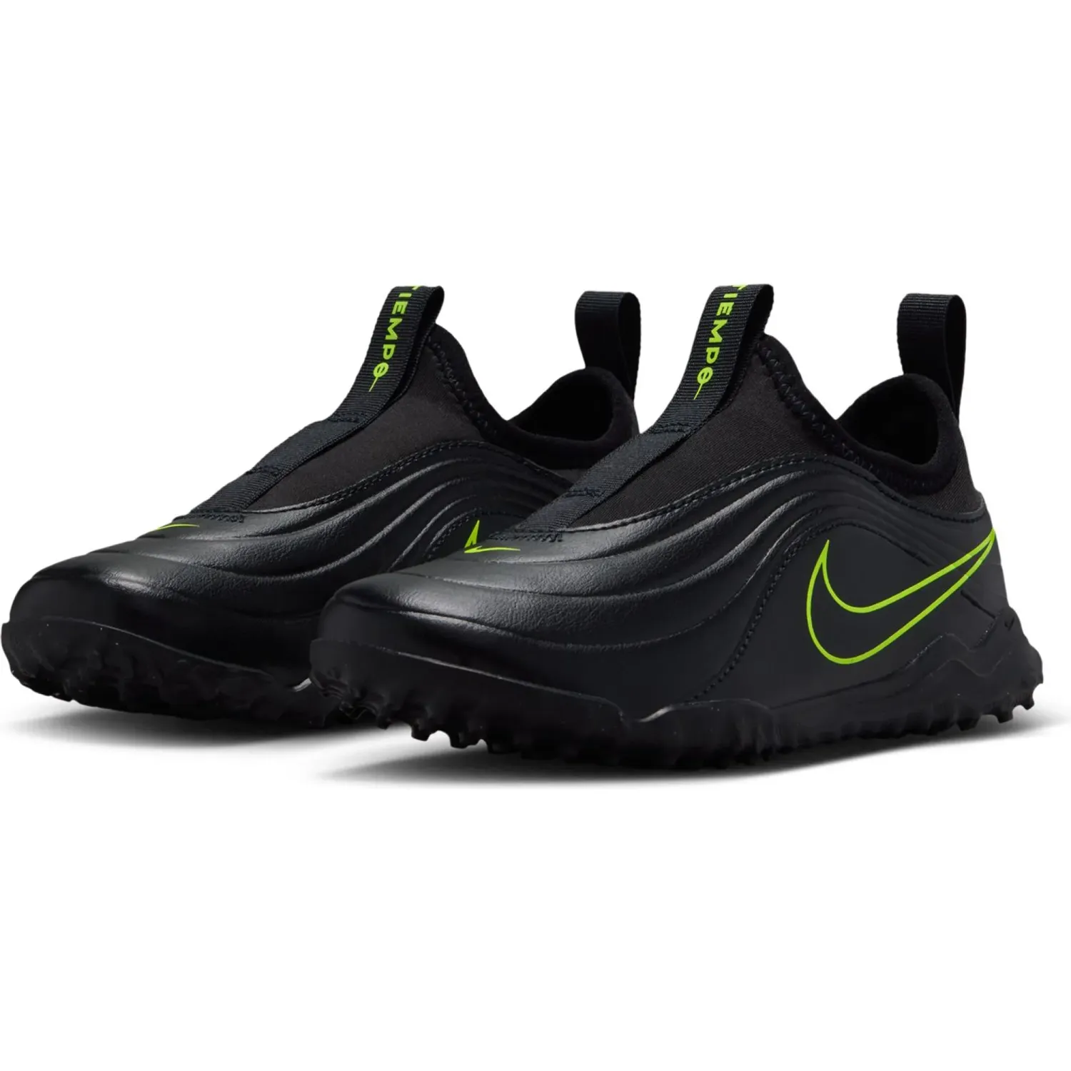 Nike Zapatillas Nike De Futbol Juvenil Jr Tiempo Maestro Flex Tf Ps color negro | Platanitos