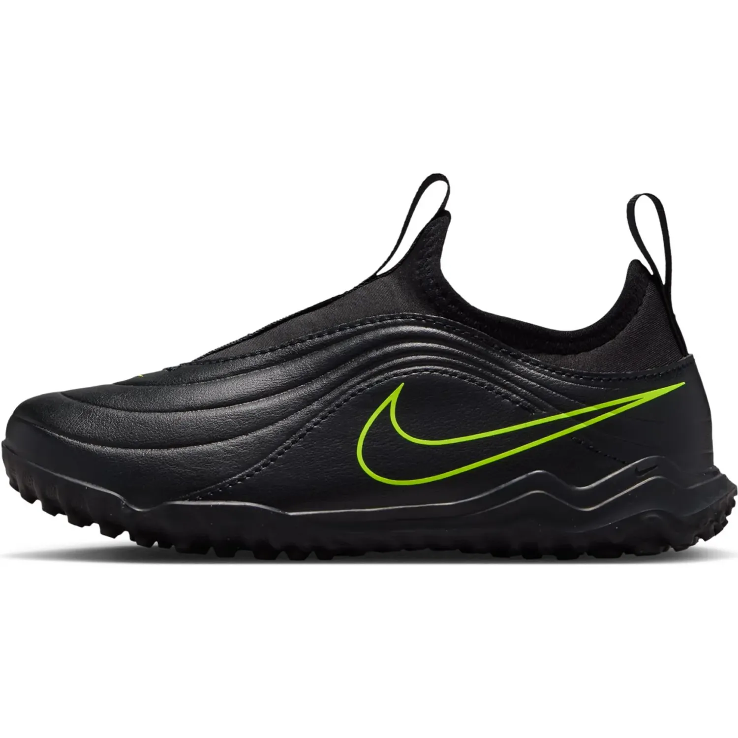 Nike Zapatillas Nike De Futbol Juvenil Jr Tiempo Maestro Flex Tf Ps color negro | Platanitos