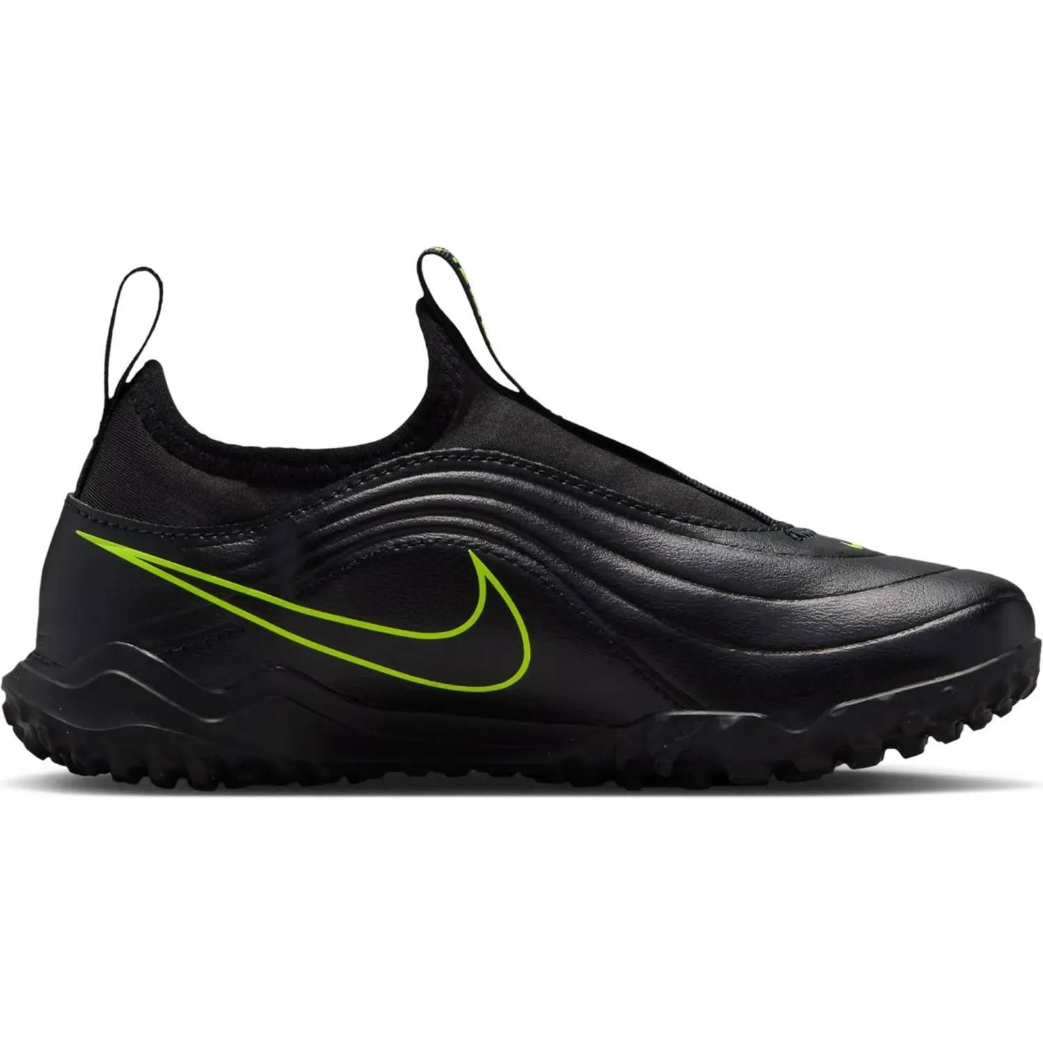 Nike Zapatillas Nike De Futbol Juvenil Jr Tiempo Maestro Flex Tf Ps color negro | Platanitos