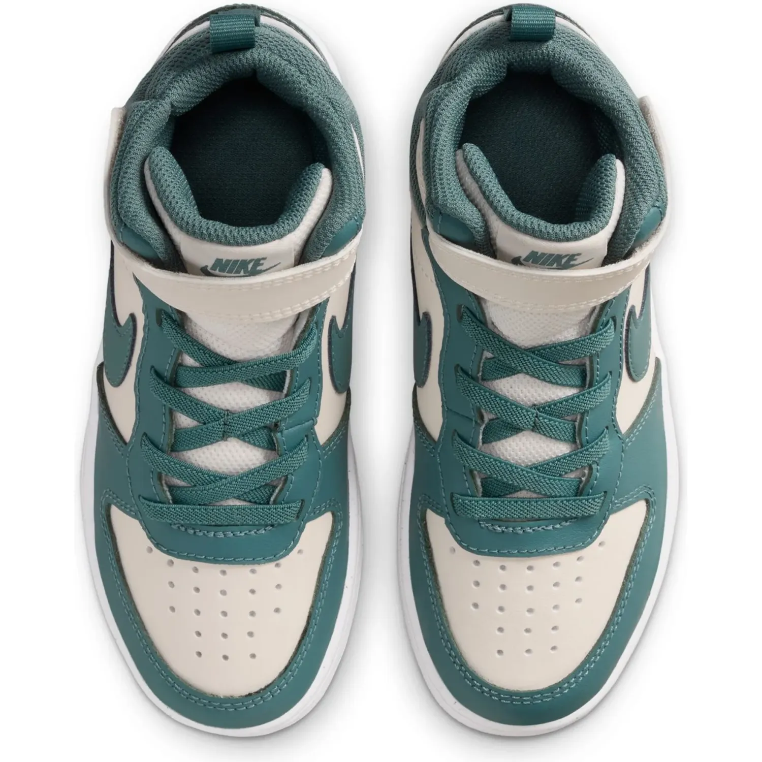 Zapatillas Nike Urbanas Niños Court Borough Mid 2 color tiza | Platanitos