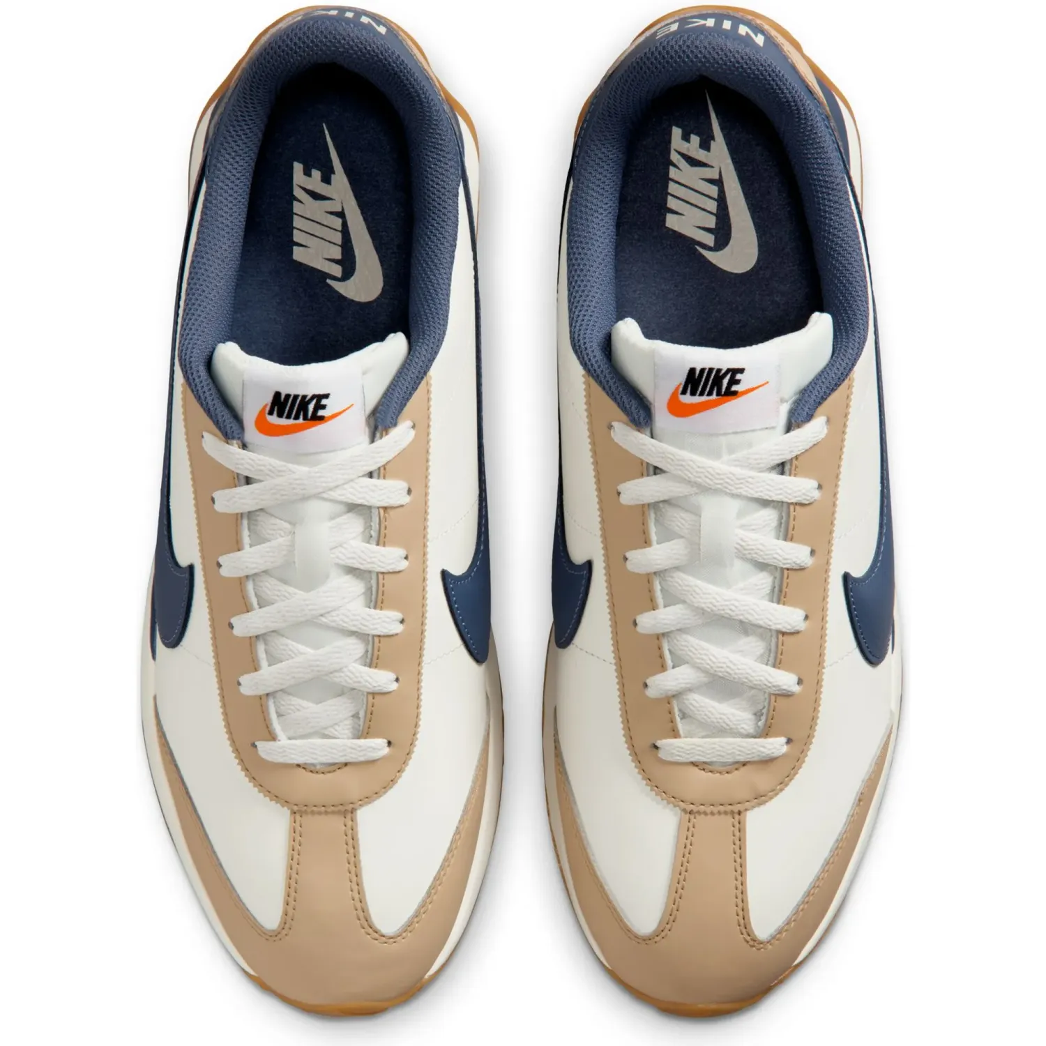 Zapatillas Nike Urbanas Hombre Pacific Leather color blanco | Platanitos