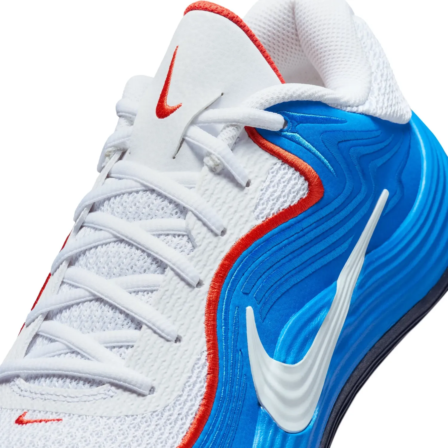 Zapatillas Nike De Basquet Hombre Precision 8 Low color blanco | Platanitos