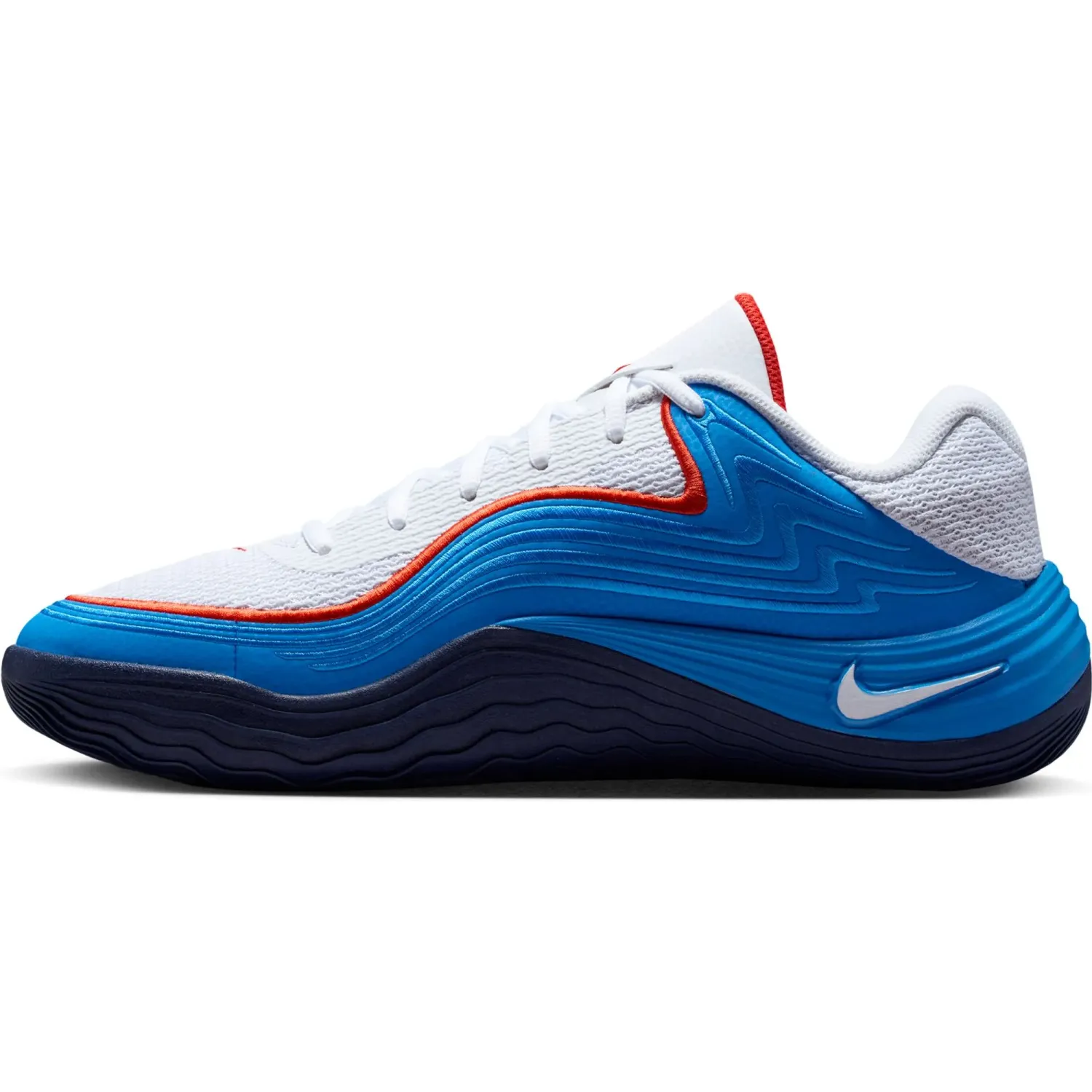 Zapatillas Nike De Basquet Hombre Precision 8 Low color blanco | Platanitos