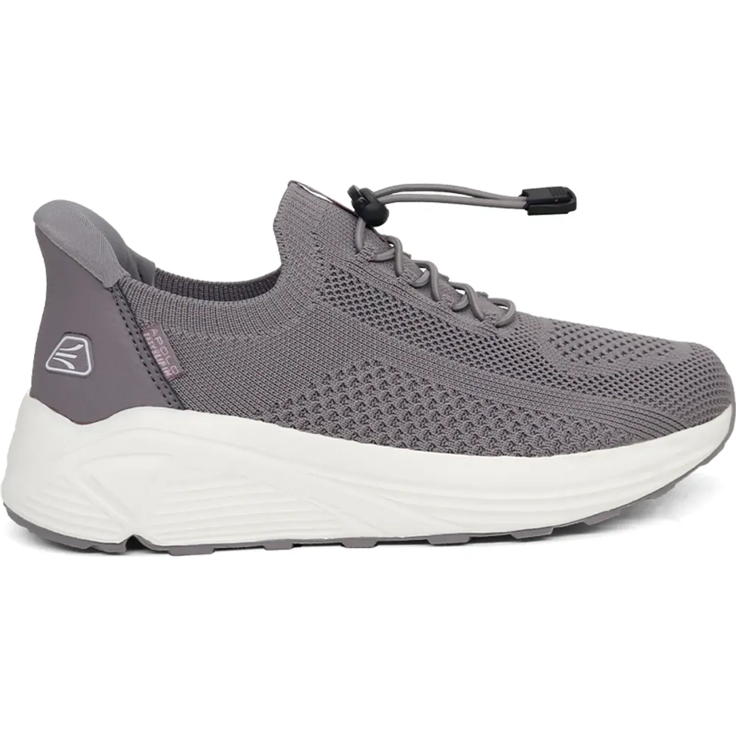 Zapatillas Apolo Mocasines Mujer Ad25-32q4-G color gris / púrpura | Platanitos