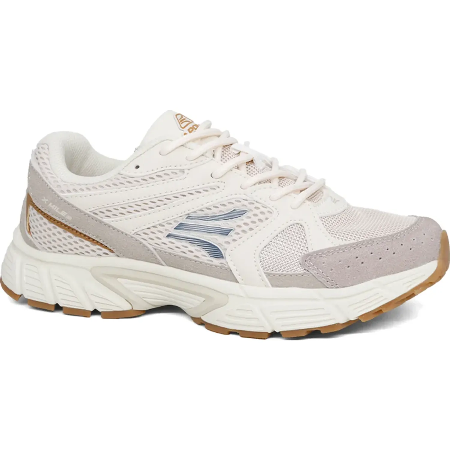 APOLO Zapatillas Apolo Running Mujer Ad26-15q2-Be color beige / grey | Platanitos