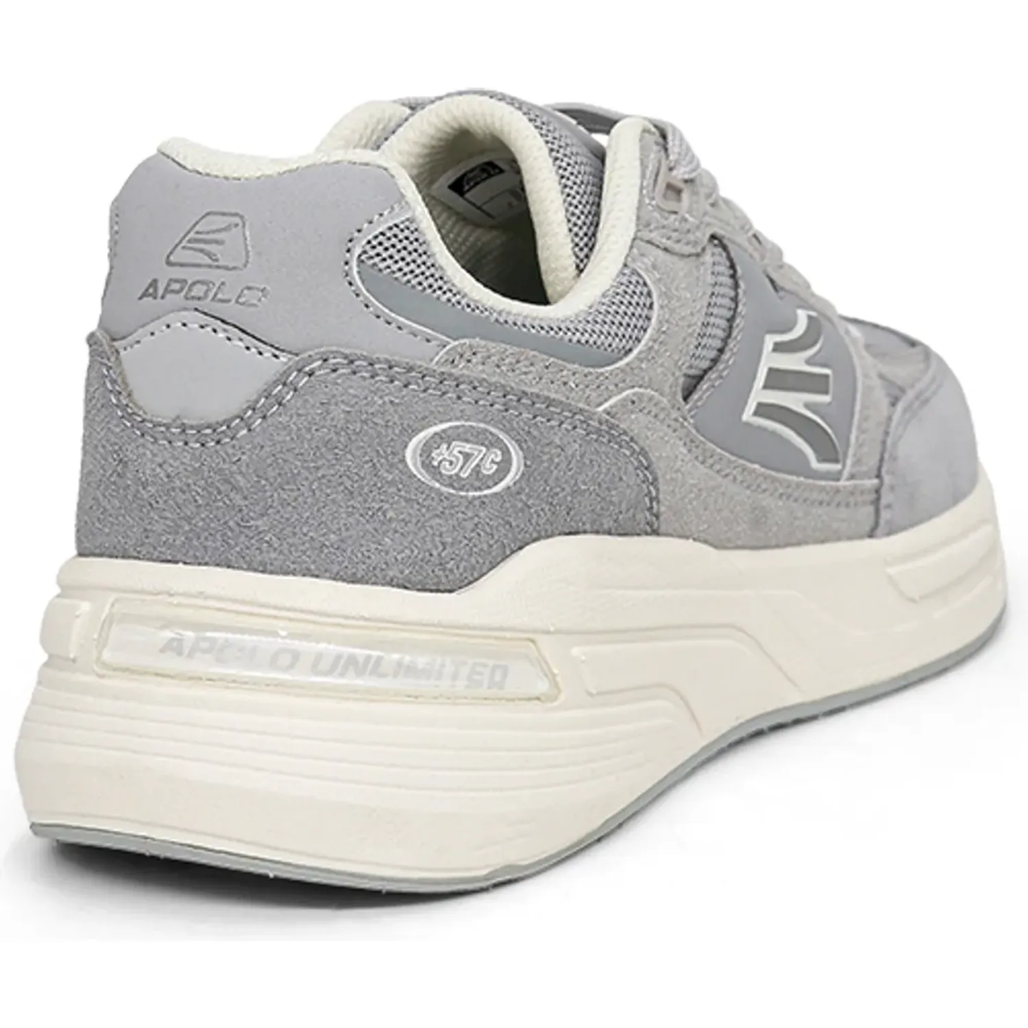 APOLO Zapatillas Apolo Running Mujer Ad26-29q2 color grey | Platanitos