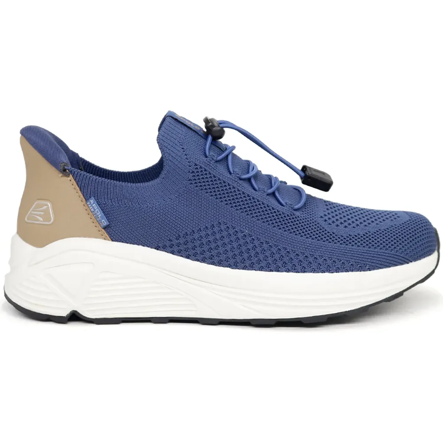 Zapatillas Apolo Mocasines Hombre Ah25-32q4-A color azul | Platanitos