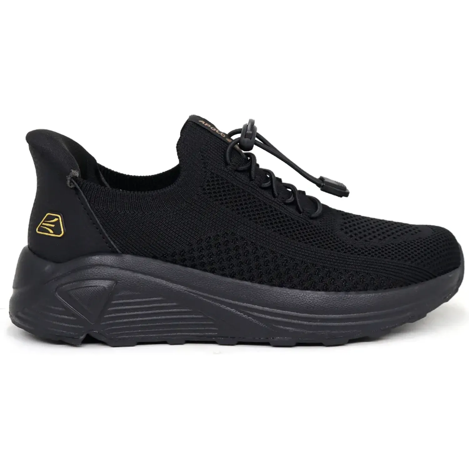 Zapatillas Apolo Mocasines Hombre Ah25-32q4-Nn color negro | Platanitos