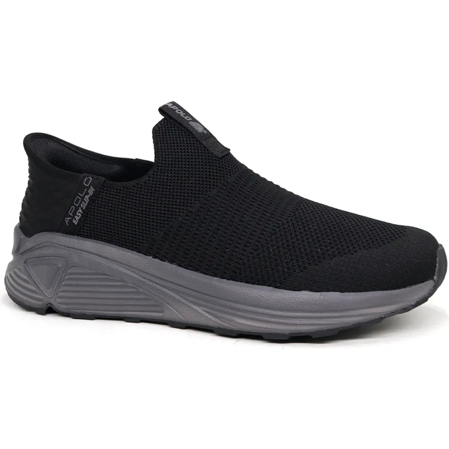 Zapatillas Apolo Mocasines Hombre Ah25-33q4-Nn color negro | Platanitos