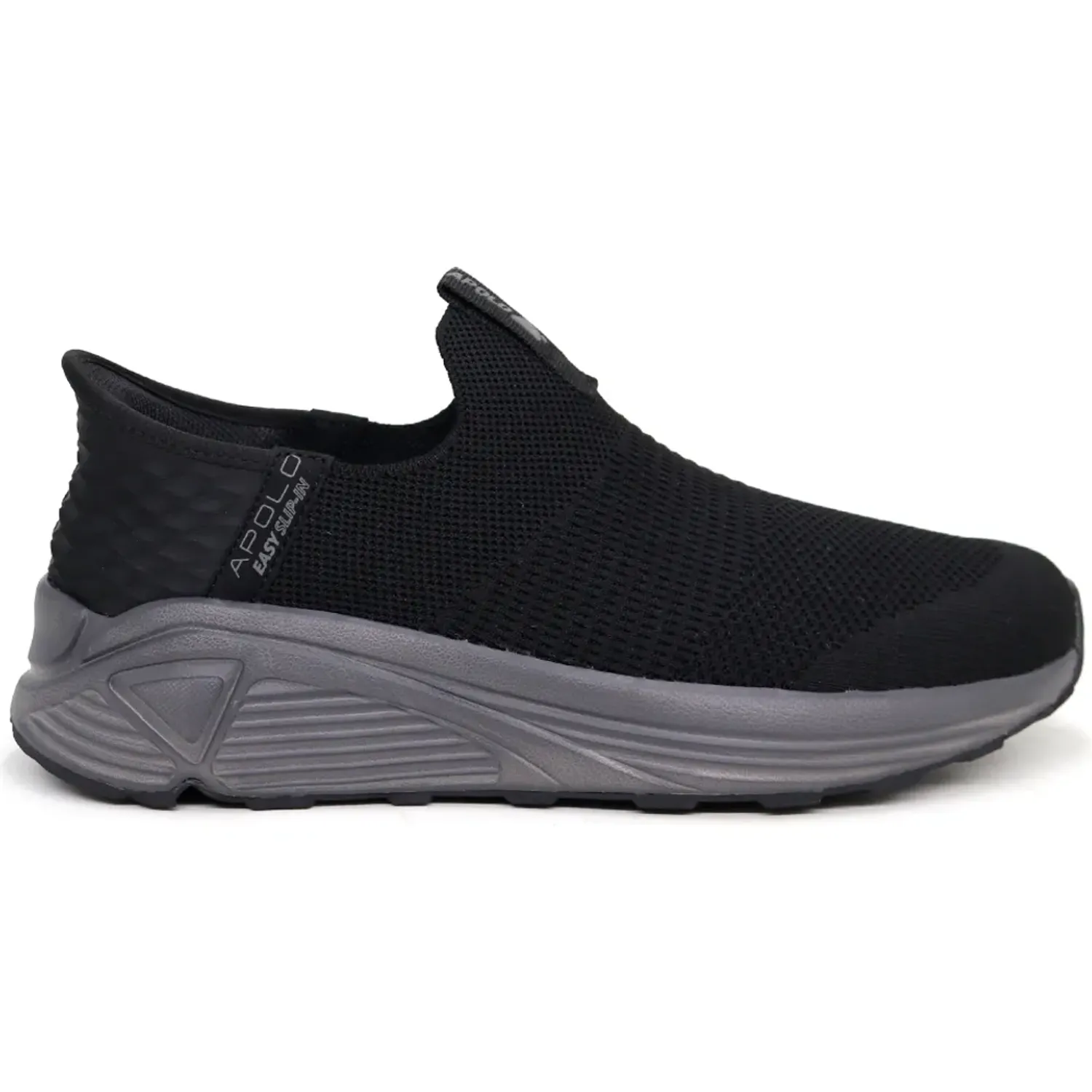 Zapatillas Apolo Mocasines Hombre Ah25-33q4-Nn color negro | Platanitos