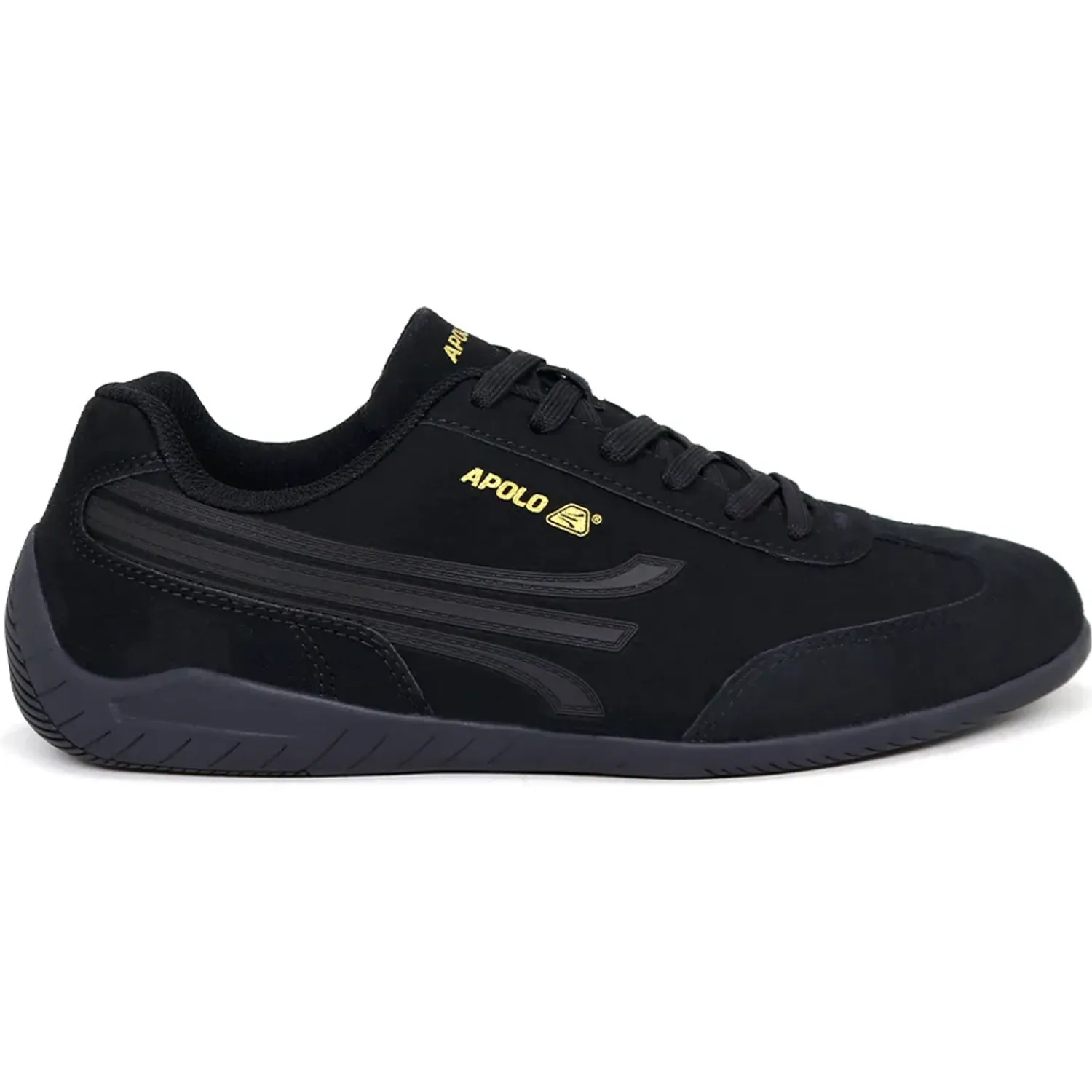 Zapatillas Apolo Urbanas Hombre Ah25-39q4 color negro | Platanitos