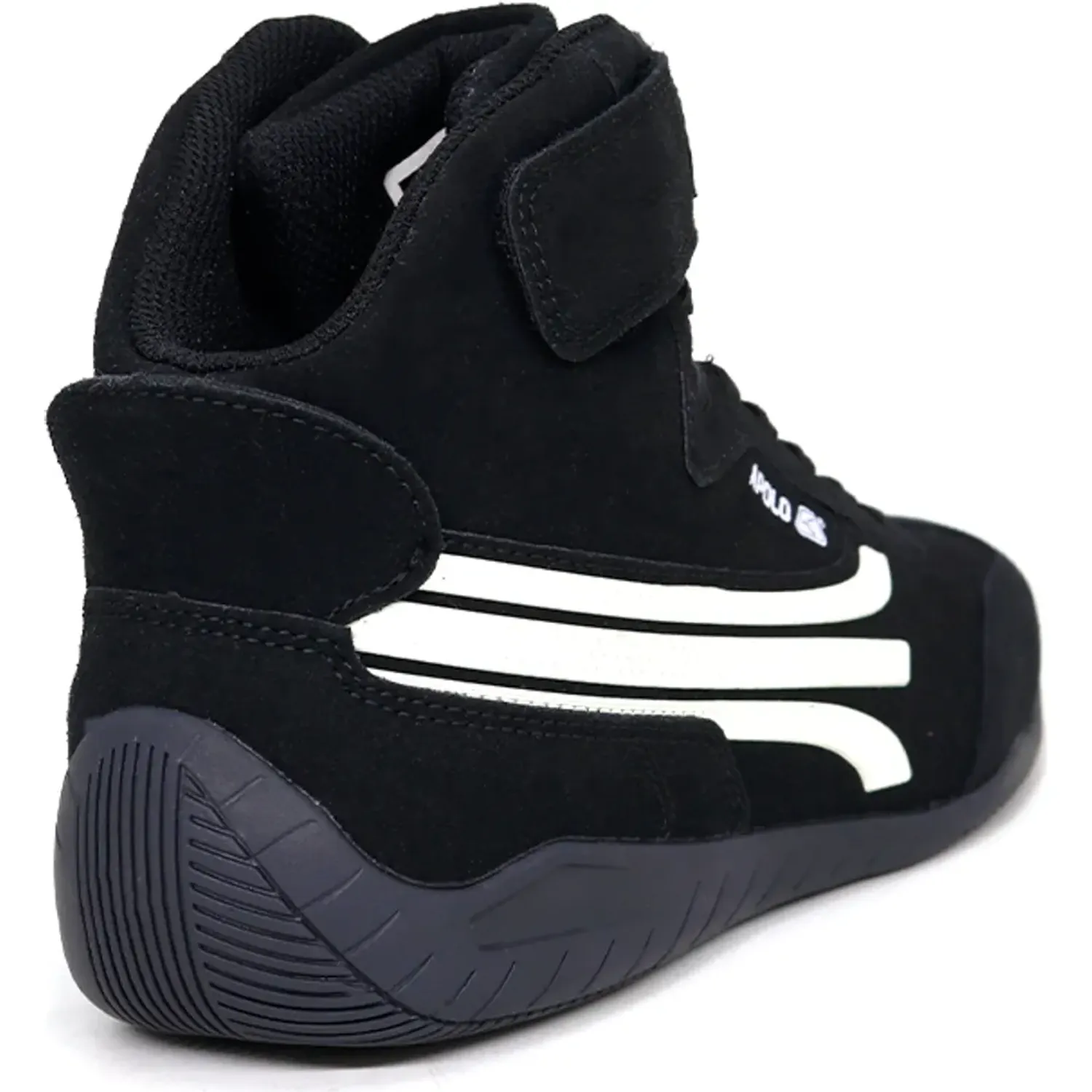 Botines Apolo Urbanas Hombre Ah25-40q4-N color negro | Platanitos