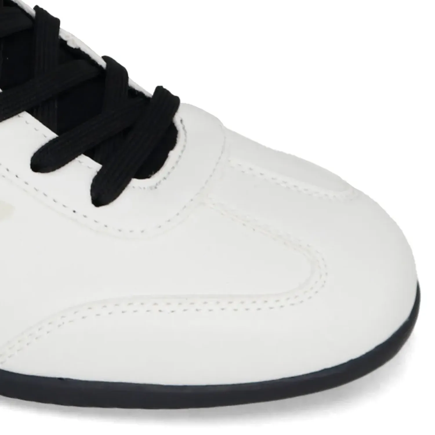 Zapatillas Apolo Botin Urbanas Hombre Ah25-40q4 color blanco / negro | Platanitos