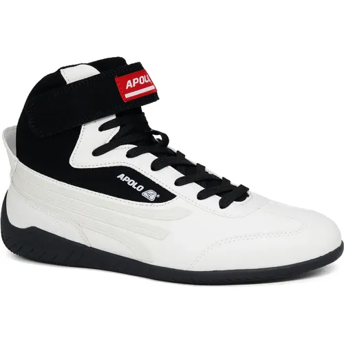 Zapatillas Apolo Botin Urbanas Hombre Ah25-40q4 color blanco | Platanitos