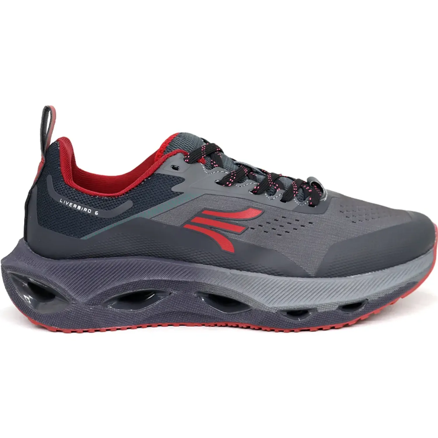 Zapatillas Apolo Running Hombre Ah26-72q2-Gr color gris / oscuro | Platanitos