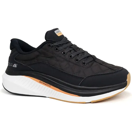Zapatillas Apolo Running Hombre Ah26-04q2-N color negro | Platanitos
