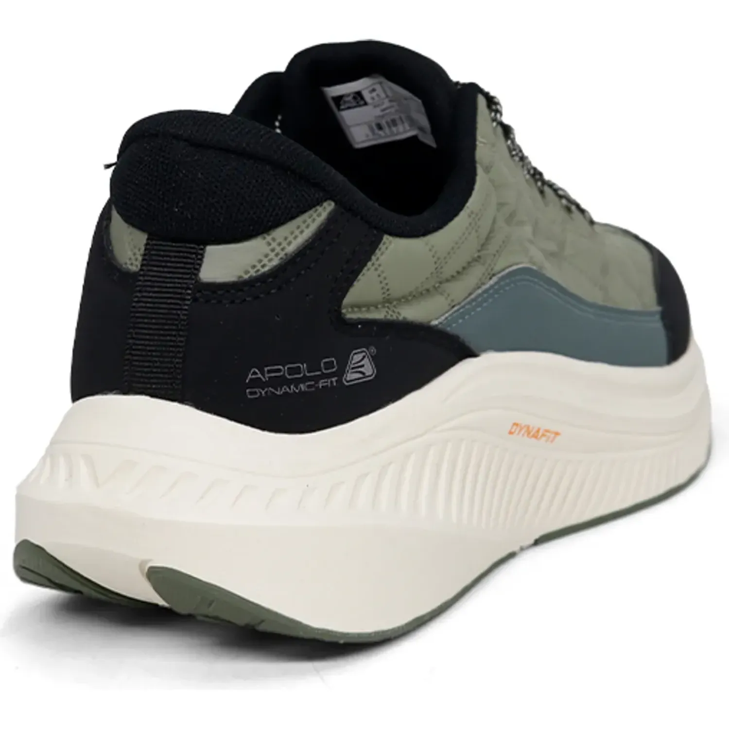 Zapatillas Apolo Running Hombre Ah26-04q2 color verde / negro | Platanitos