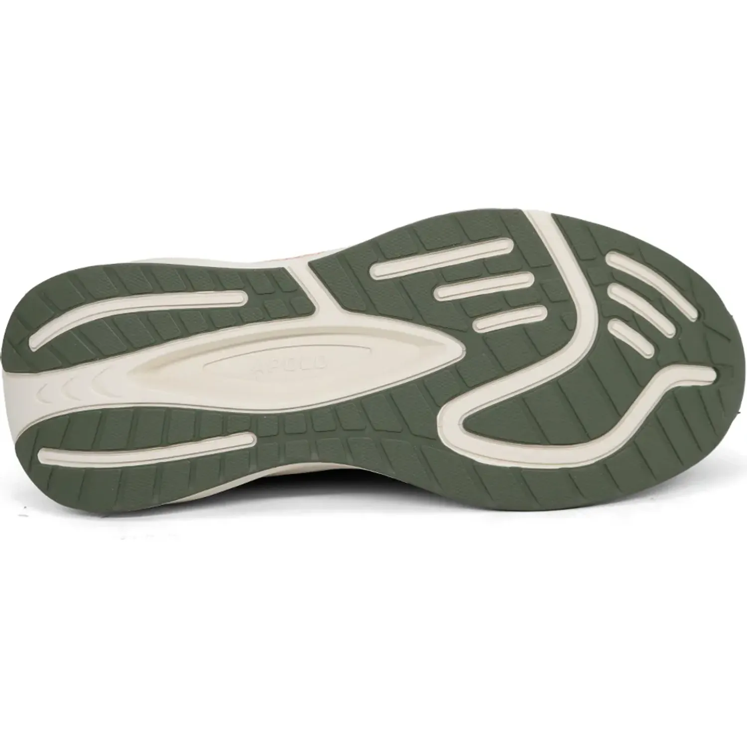 Zapatillas Apolo Running Hombre Ah26-04q2 color verde / negro | Platanitos