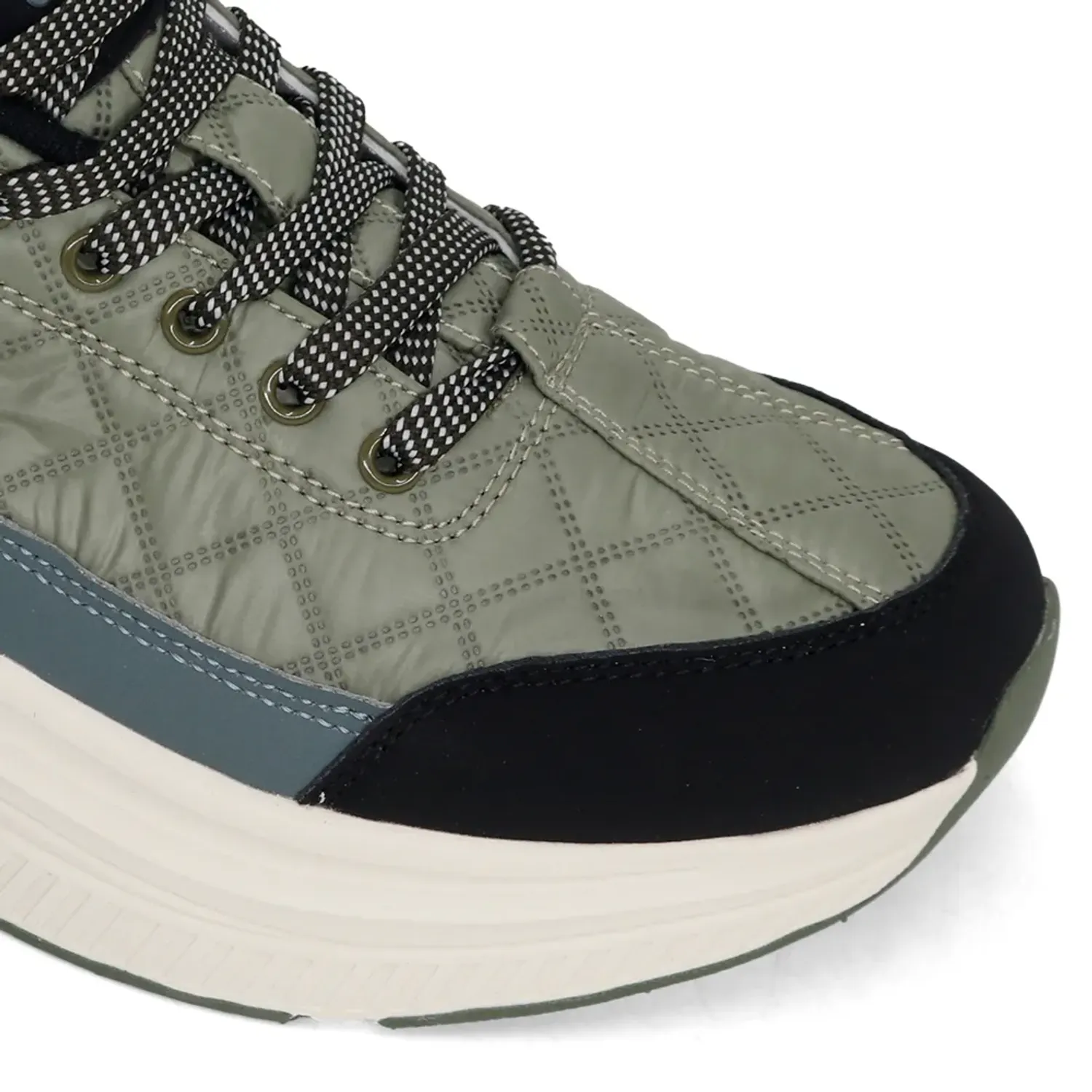 Zapatillas Apolo Running Hombre Ah26-04q2 color verde / negro | Platanitos