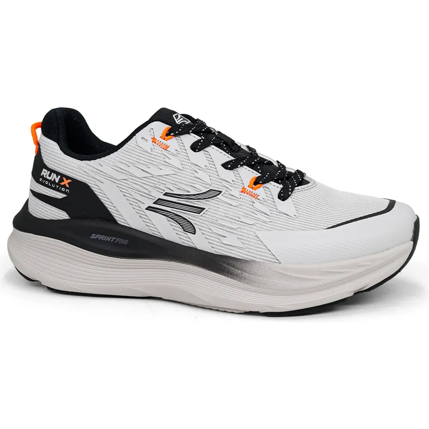 Zapatillas Apolo Running Hombre Ah26-10q2 color gris / negro | Platanitos