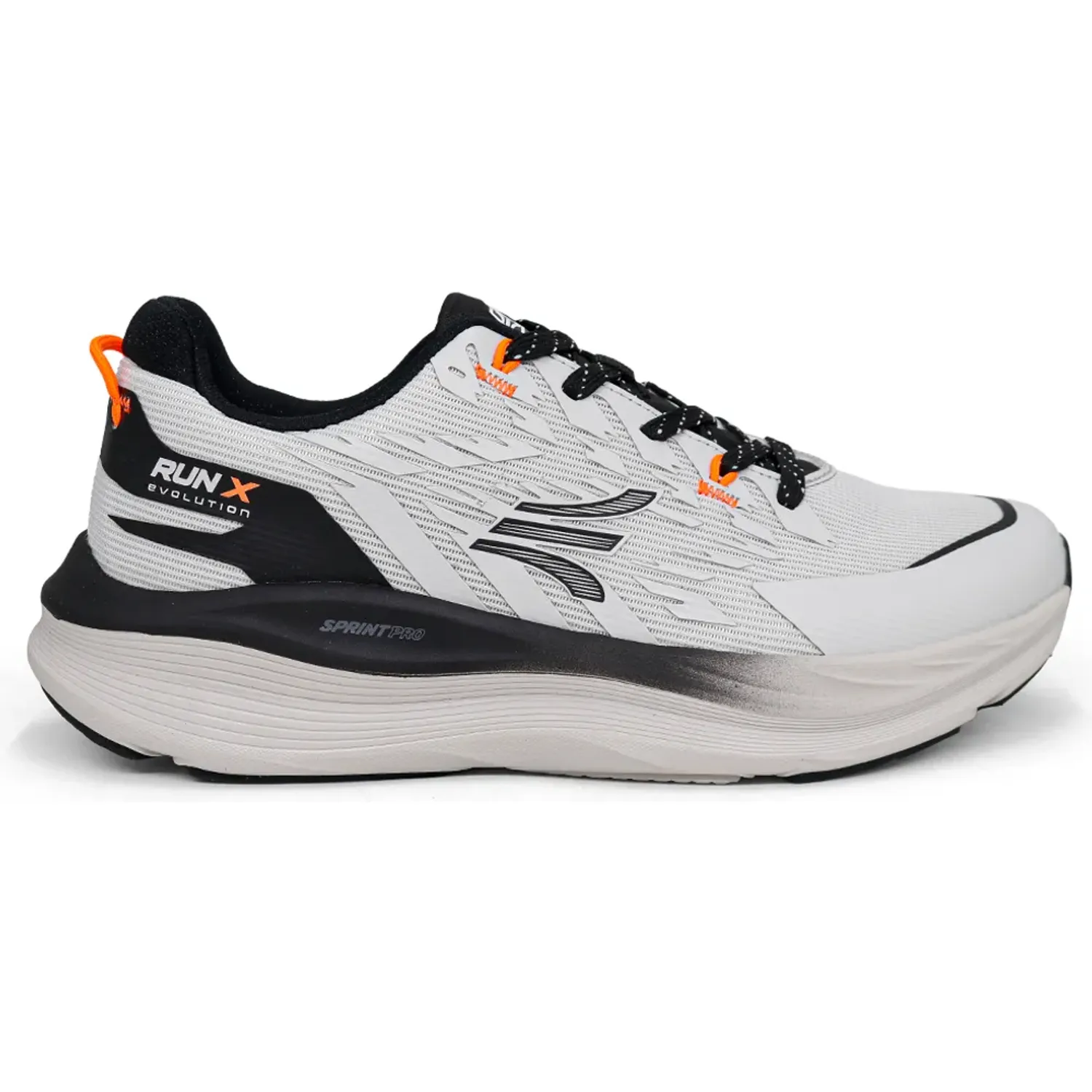 Zapatillas Apolo Running Hombre Ah26-10q2 color gris / negro | Platanitos